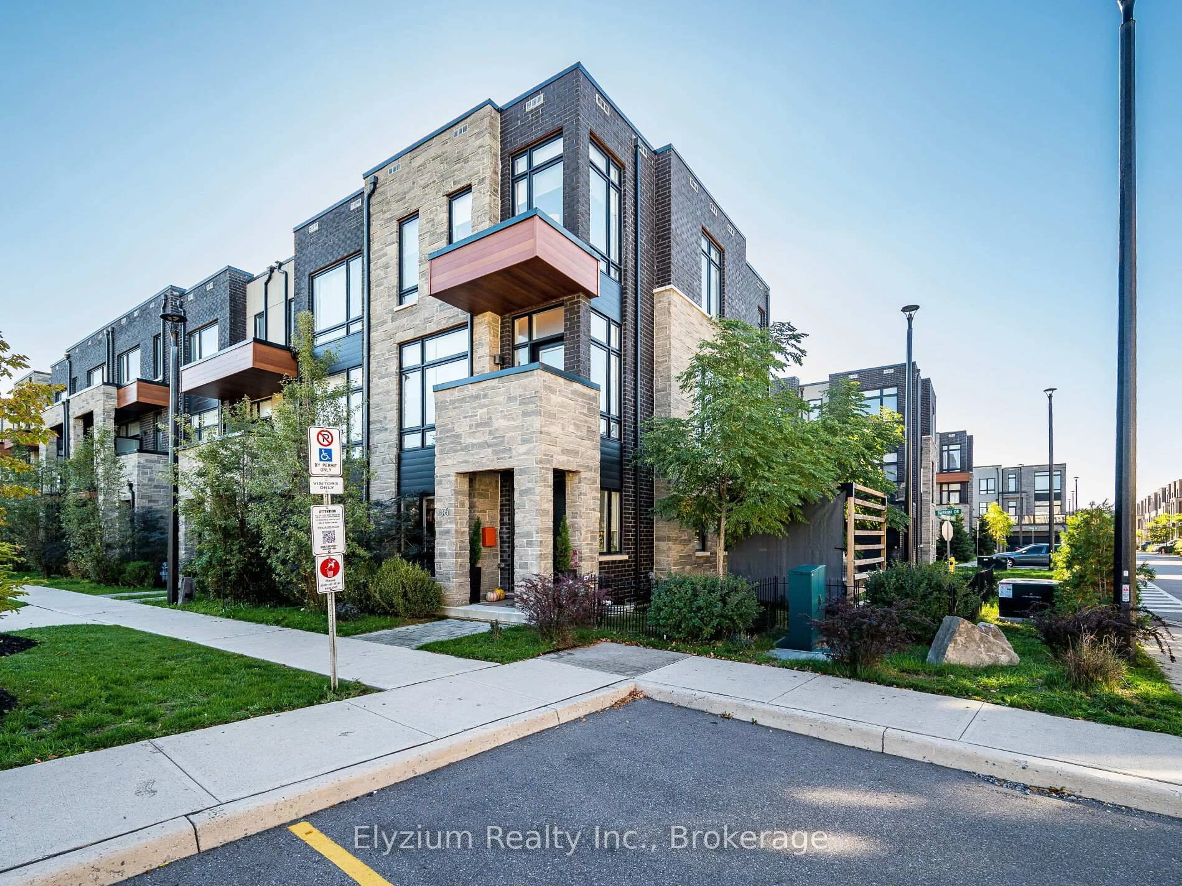 Home with brick exterior material, street for 36 Barbini Dr, Vaughan Ontario L4H 4R3