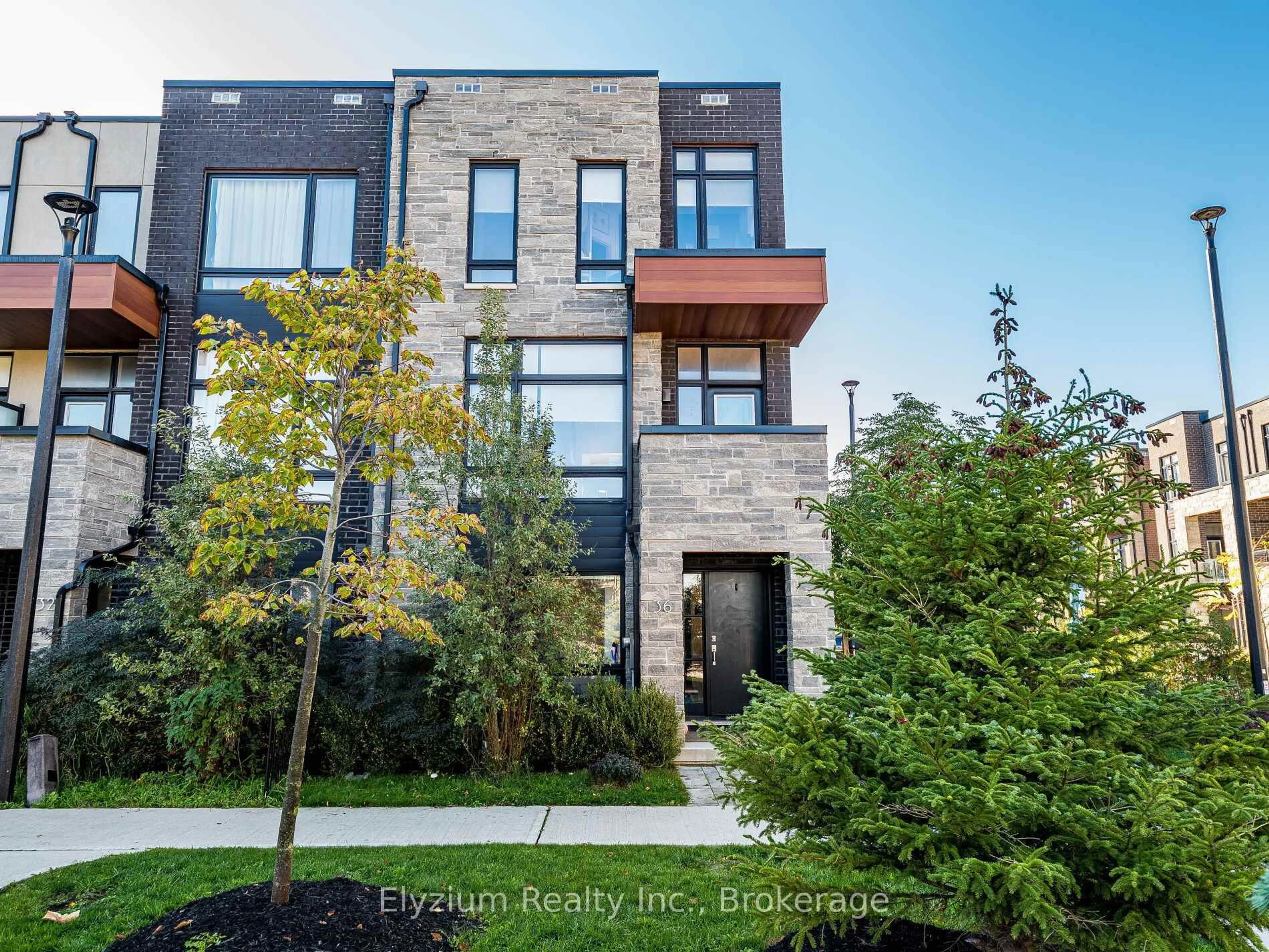 Home with brick exterior material, street for 36 Barbini Dr, Vaughan Ontario L4H 4R3