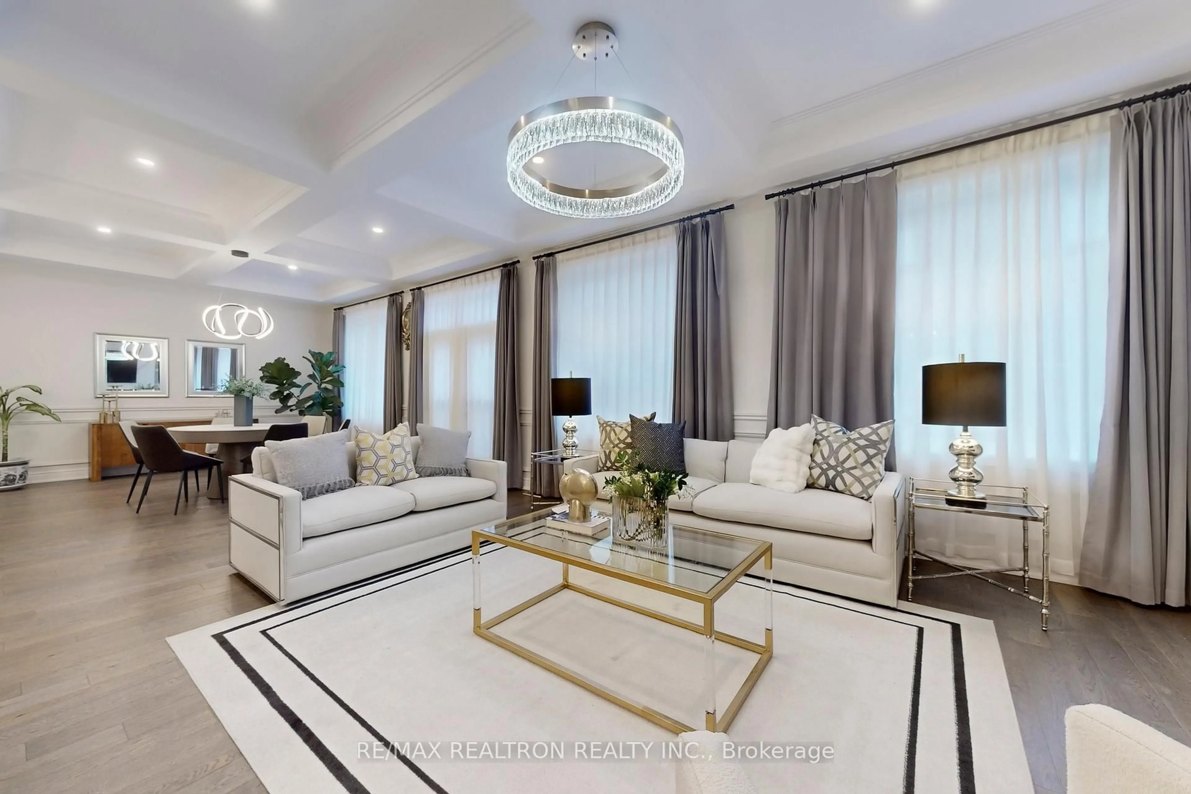 Living room with furniture, unknown for 48 Red Giant St, Richmond Hill Ontario L4C 4Y4