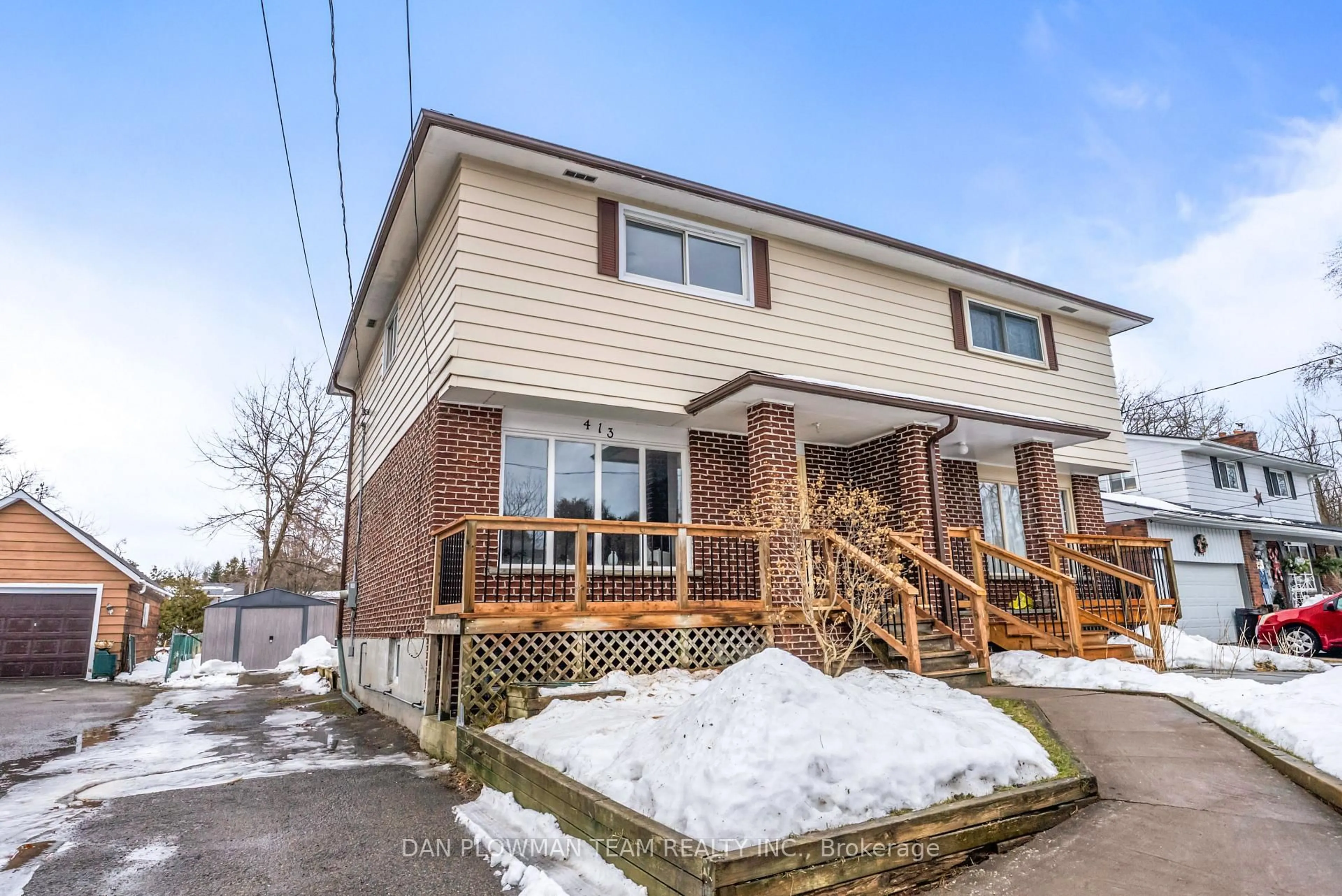 Home with brick exterior material, street for 413 Mill St, Brock Ontario L0K 1A0