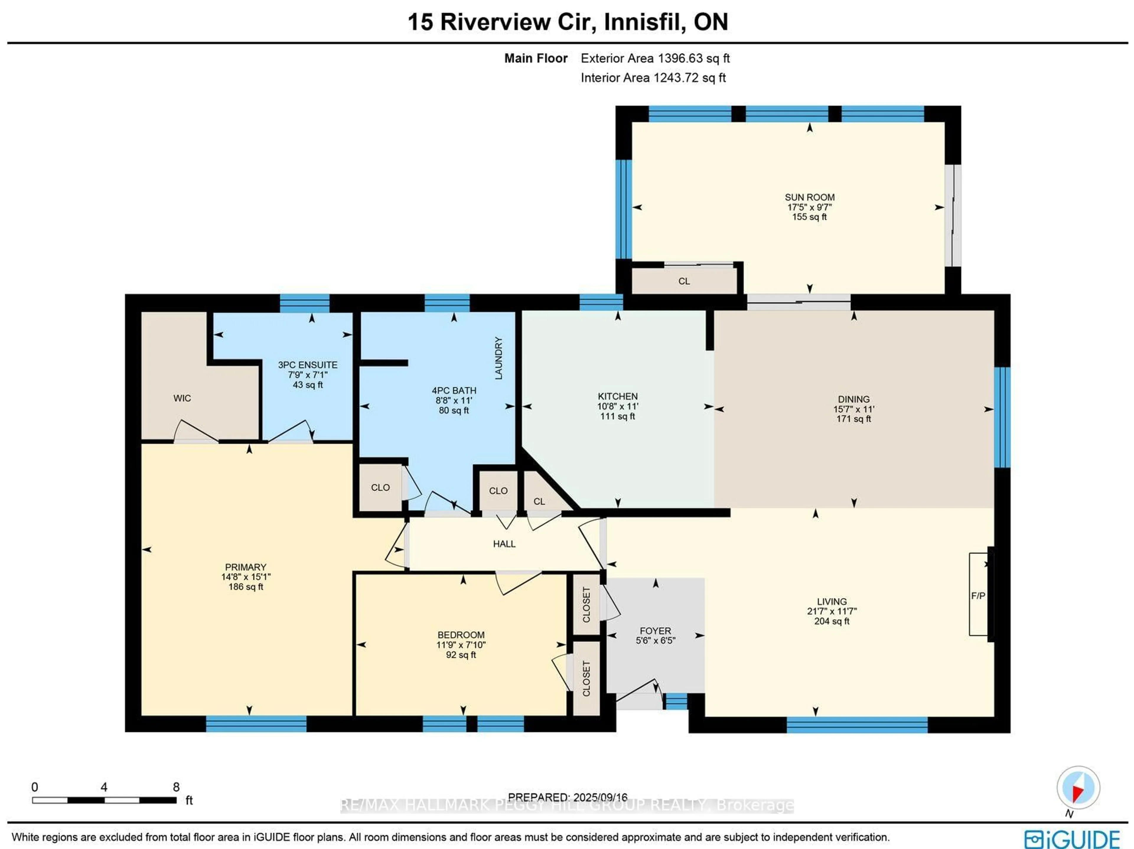 Floor plan for 15 Riverview Circ, Innisfil Ontario L9S 1M3
