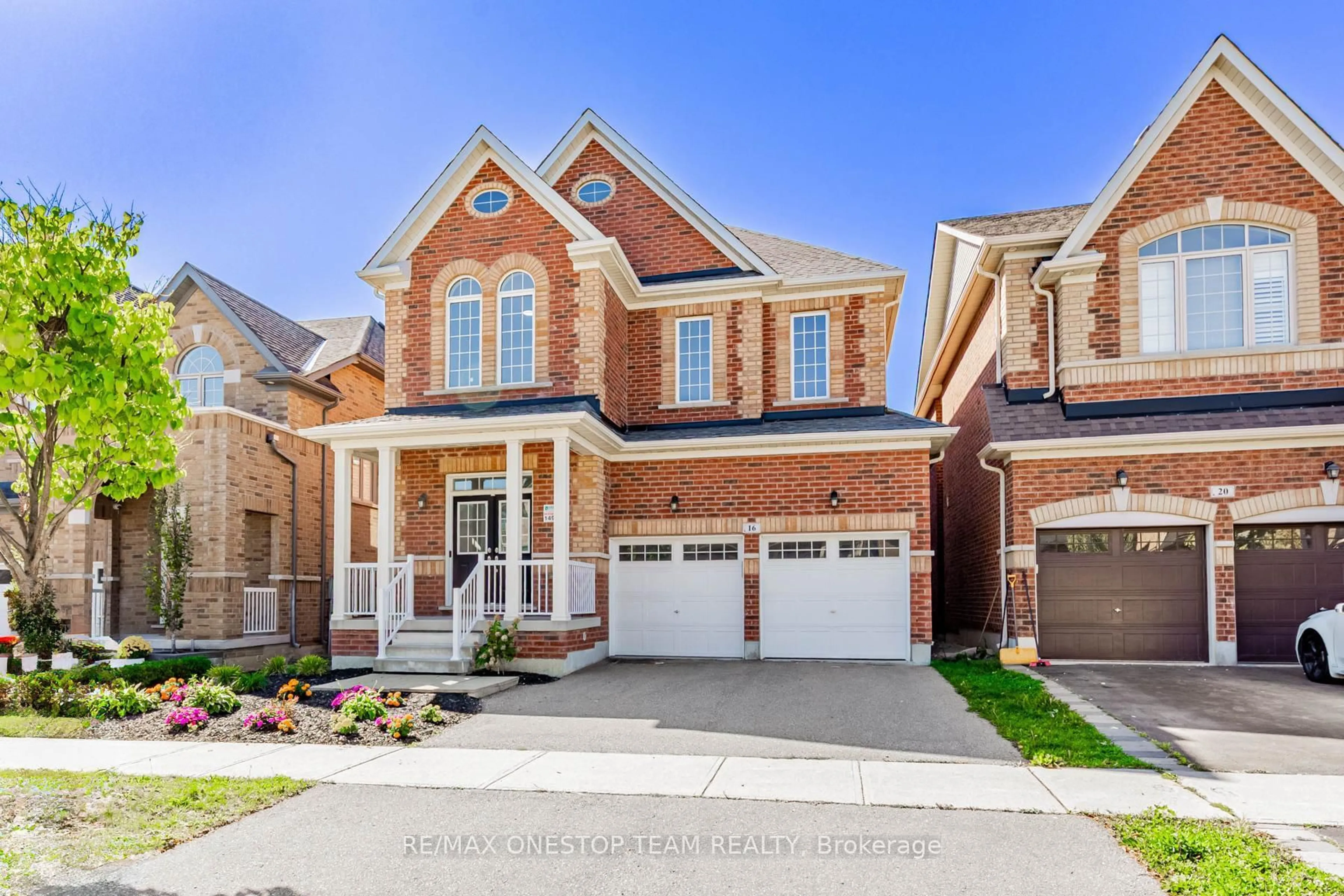 Home with brick exterior material, street for 16 Nocturne Ave, Vaughan Ontario L4H 4V1