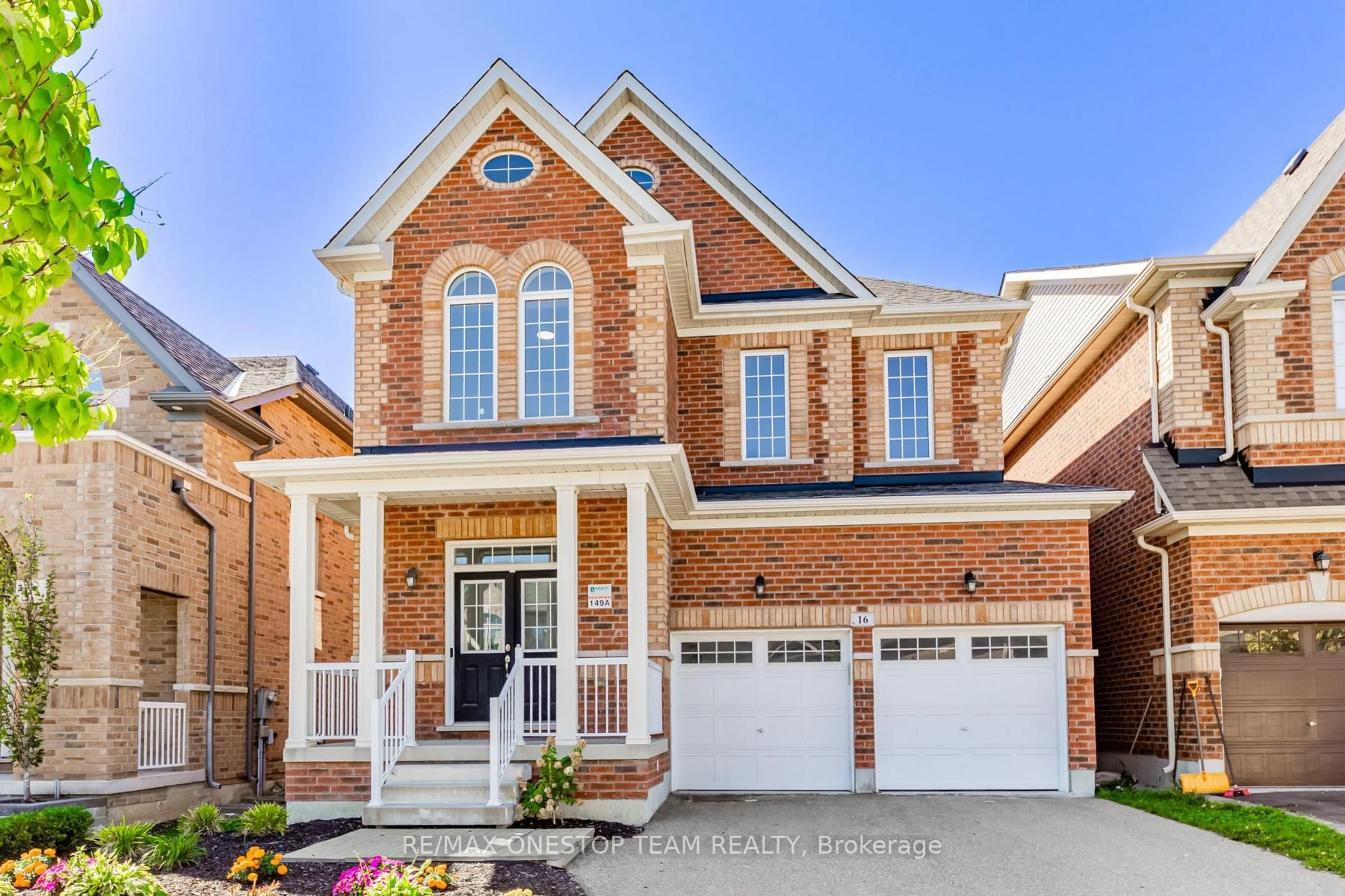 Home with brick exterior material, street for 16 Nocturne Ave, Vaughan Ontario L4H 4V1