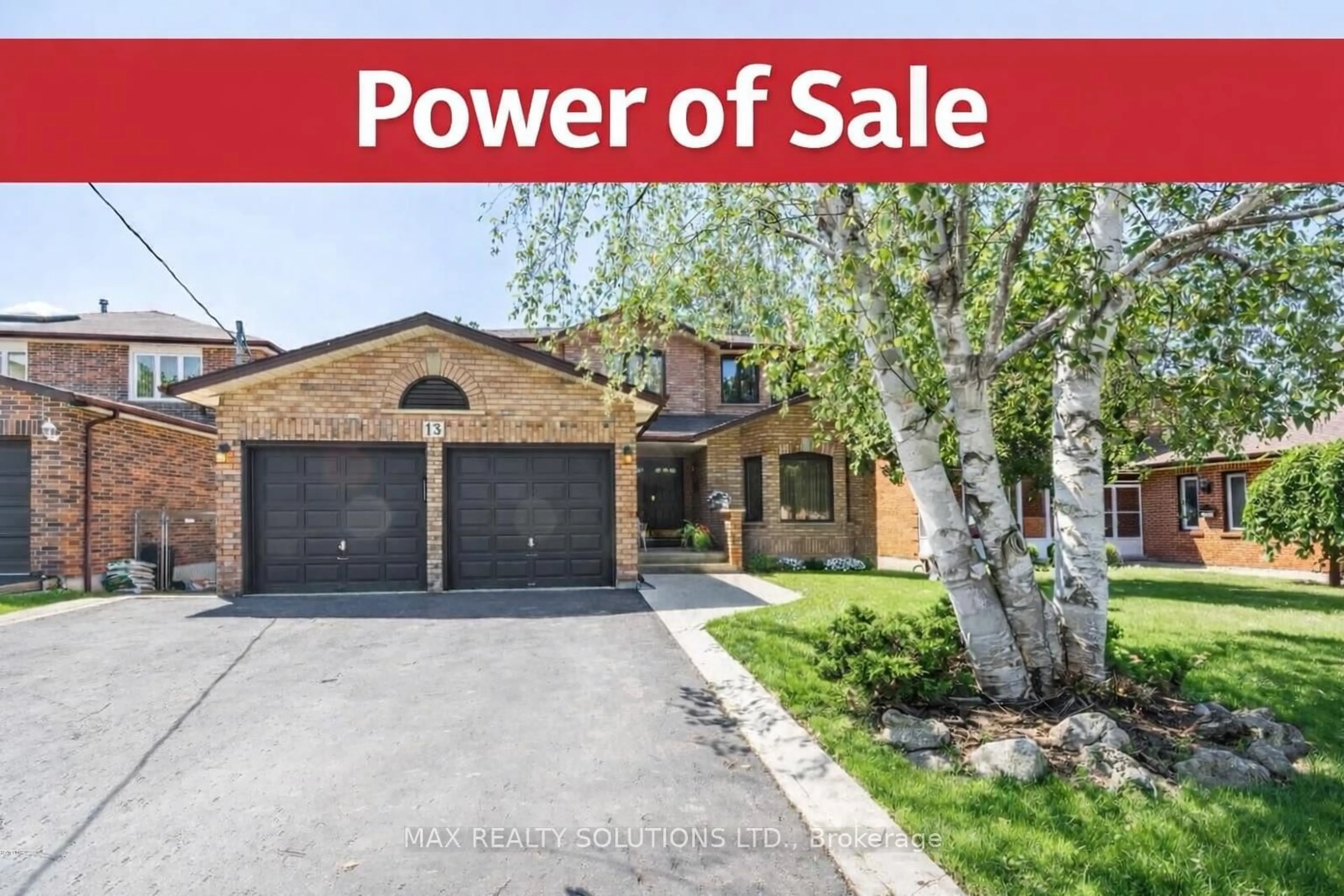 Home with brick exterior material, street for 13 Roosevelt Dr, Richmond Hill Ontario L4C 6V1
