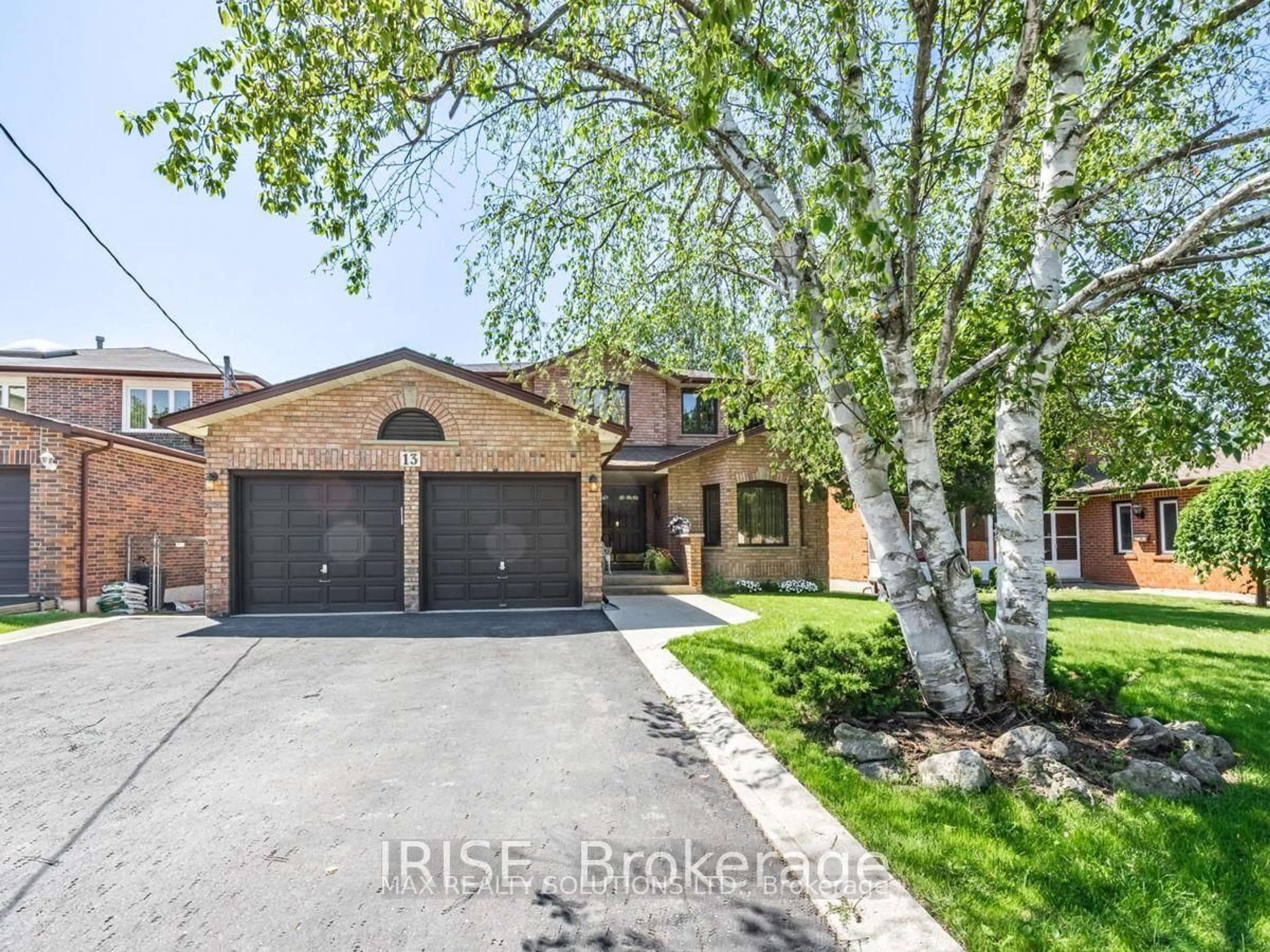 Home with brick exterior material, street for 13 Roosevelt Dr, Richmond Hill Ontario L4C 6V1