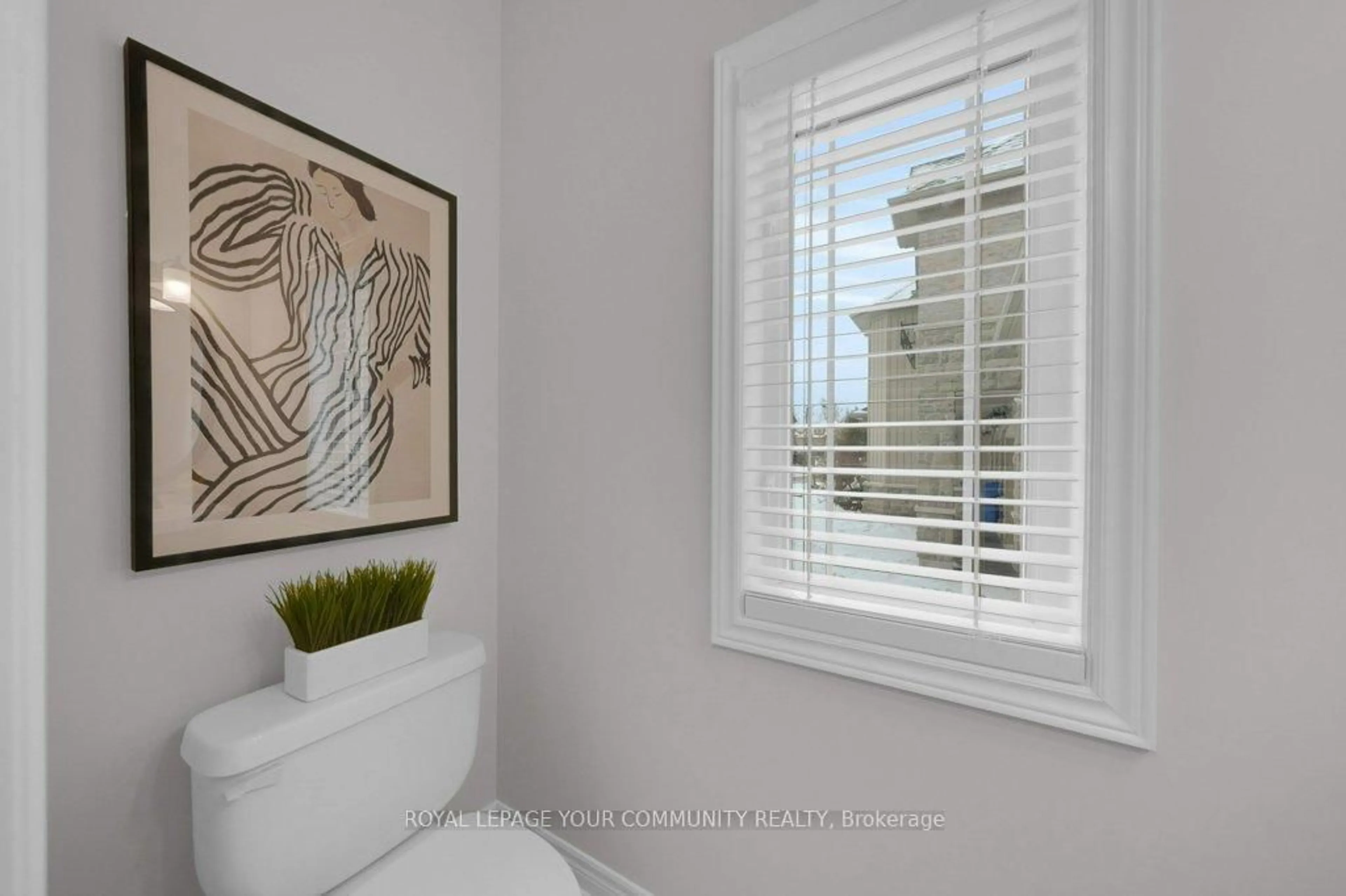 Contemporary bathroom, ceramic/tile floor for 373 Gilpin Dr, Newmarket Ontario L3X 3H2