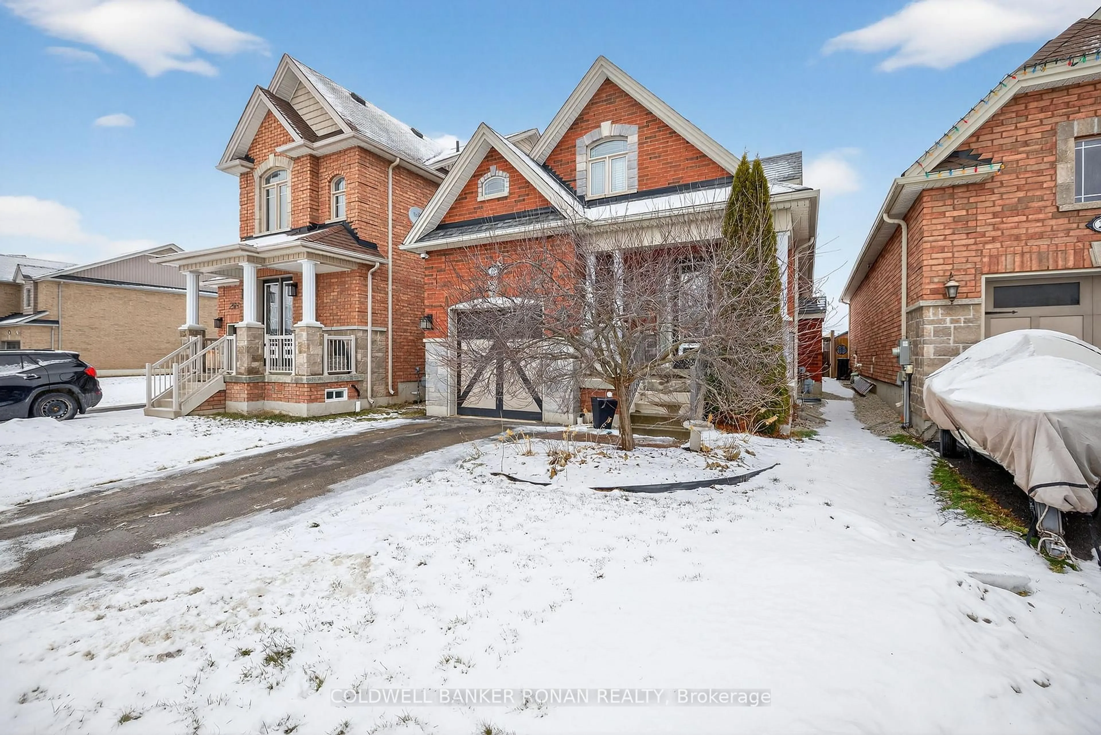 Home with brick exterior material, street for 22 Morrison Ave, New Tecumseth Ontario L9R 0H4
