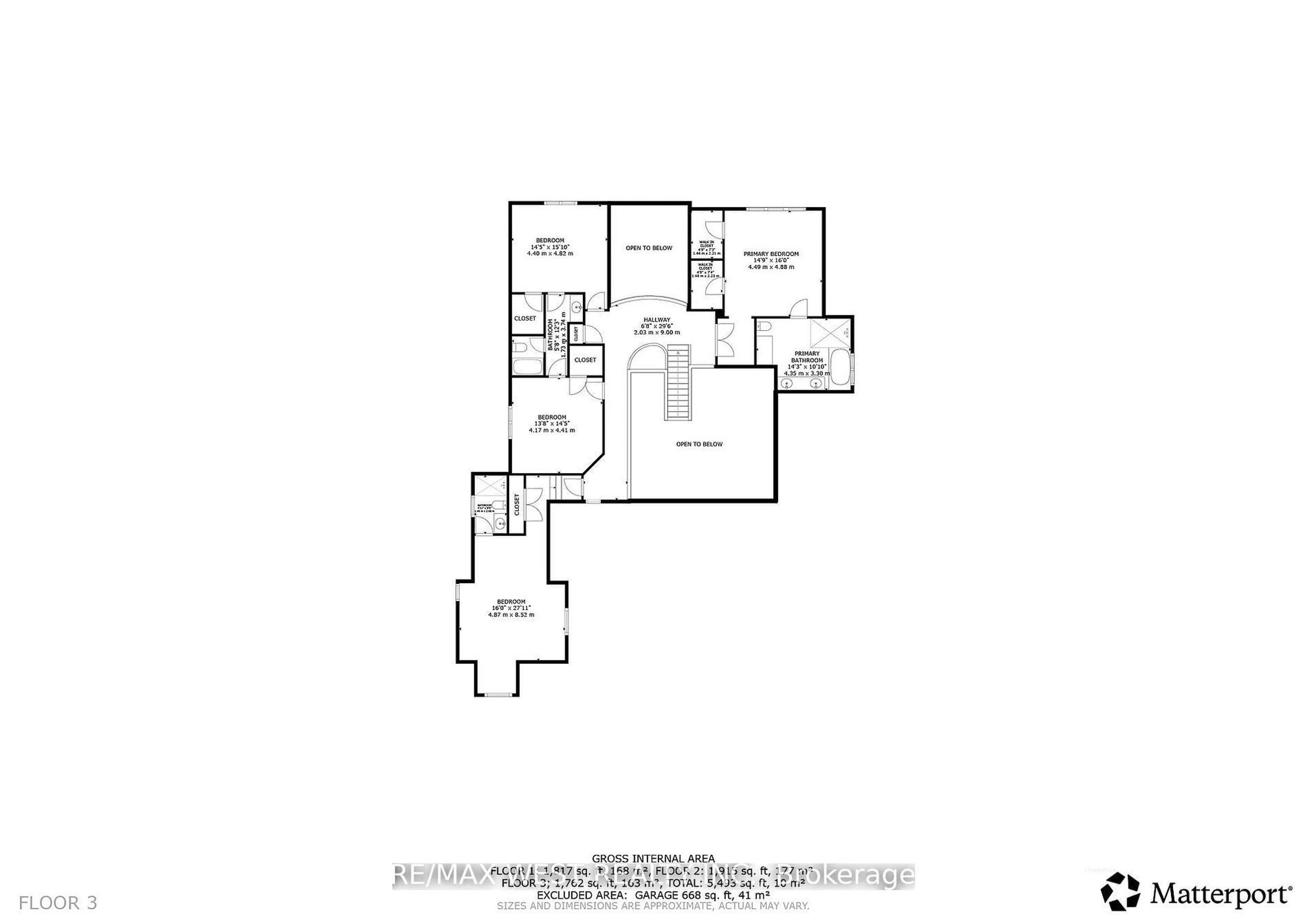 Floor plan for 18 Wyndance Way, Uxbridge Ontario L9P 0B8