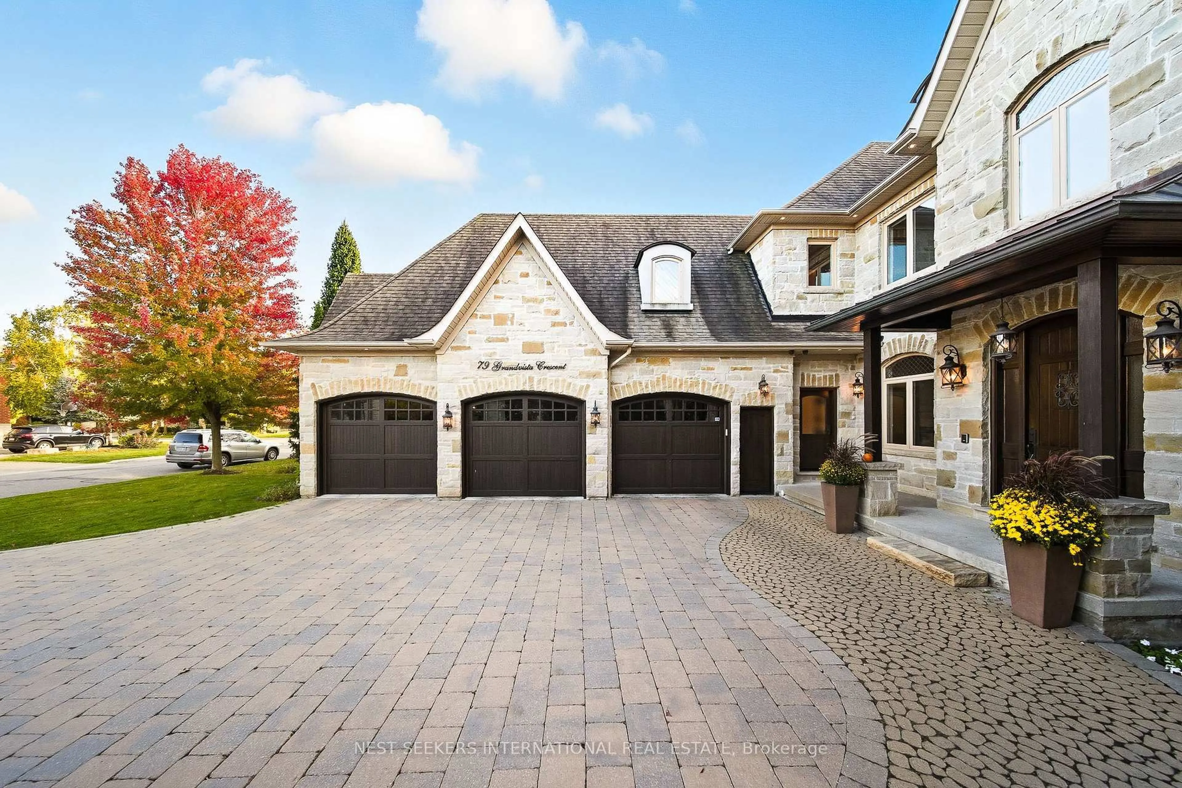 Home with brick exterior material, street for 79 Grandvista Cres, Vaughan Ontario L4H 3J6