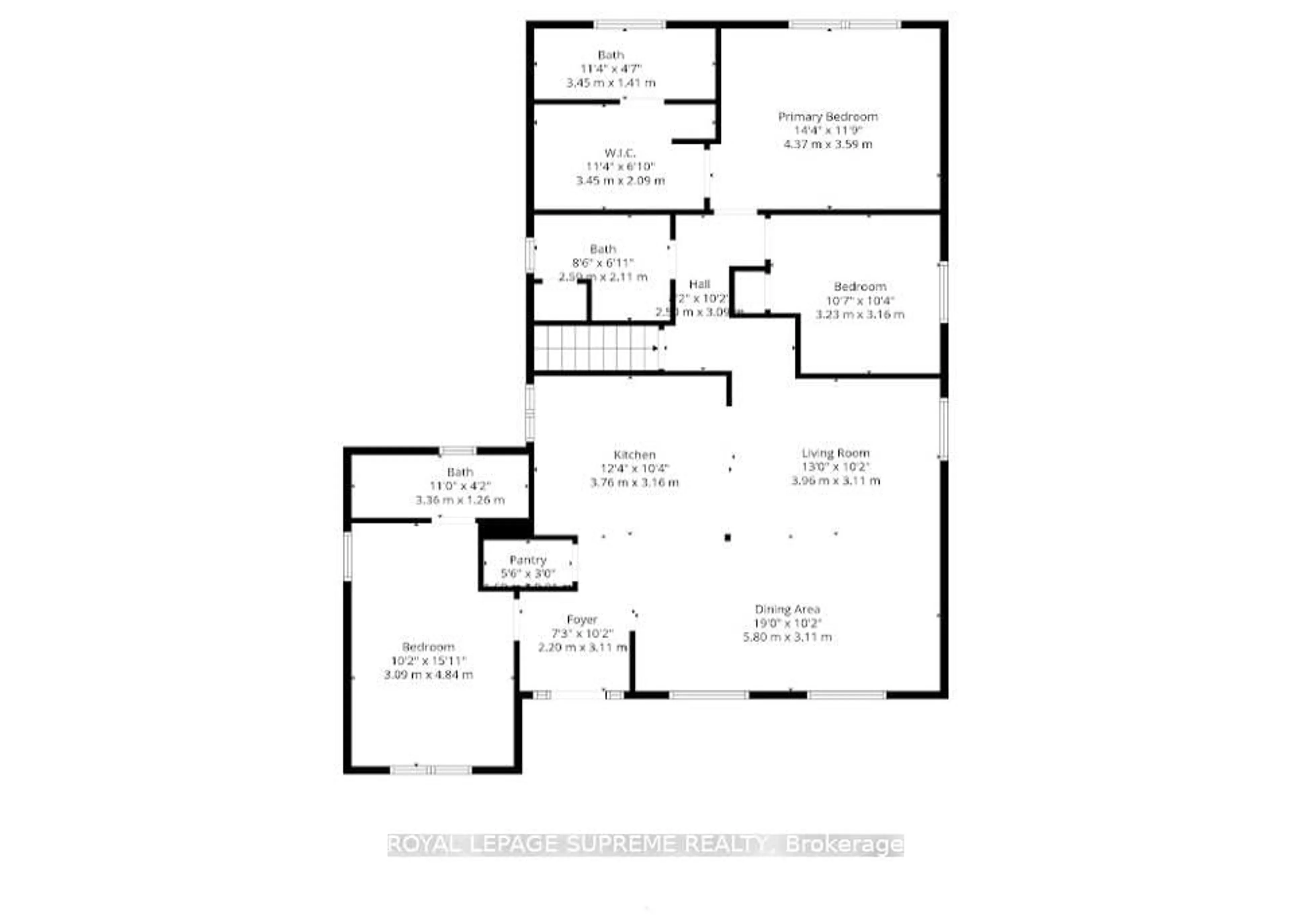 Floor plan for 138 Driscoll Rd, Richmond Hill Ontario L4C 4H7