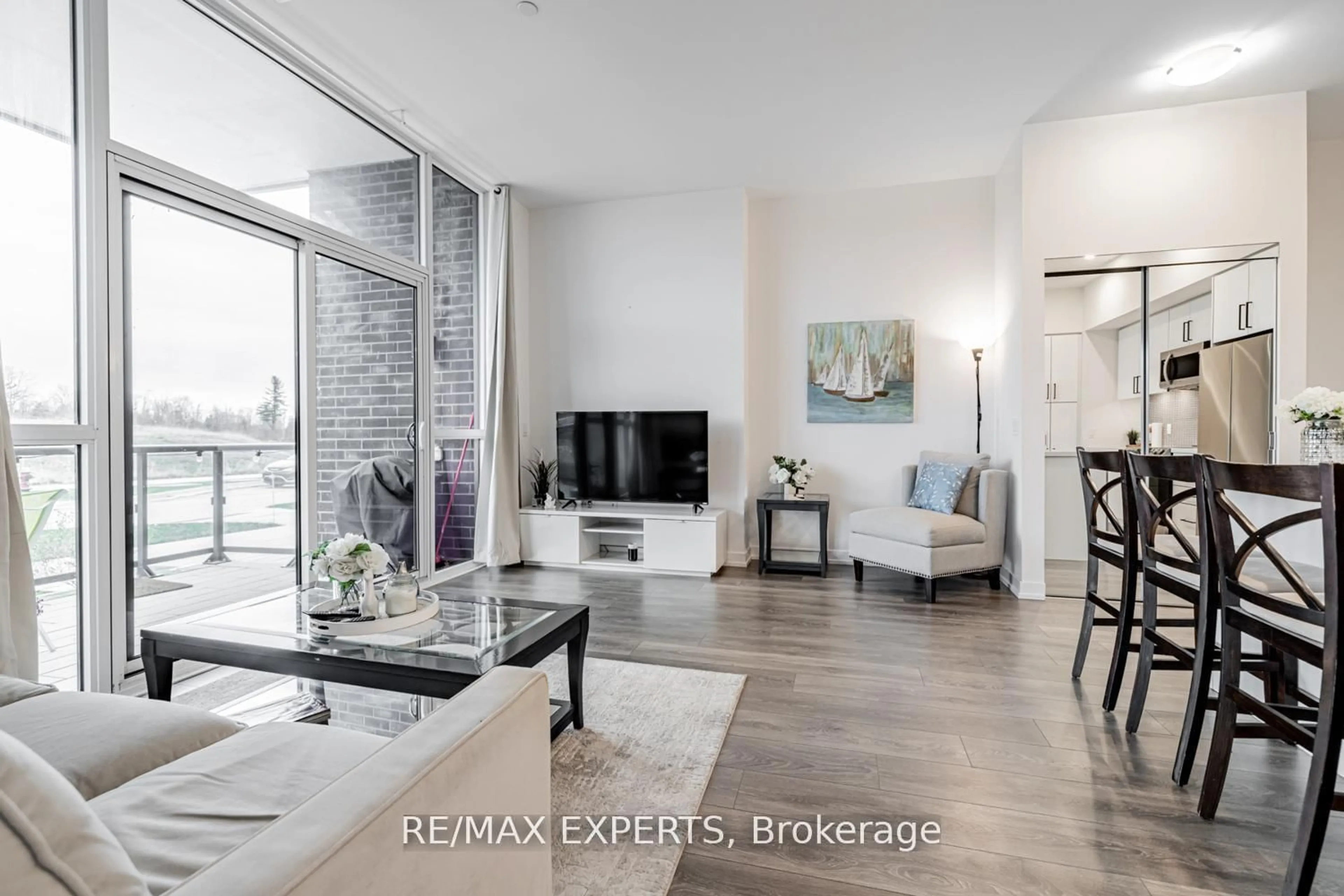 Living room with furniture, unknown for 415 Sea Ray Ave #105, Innisfil Ontario L9S 0R5