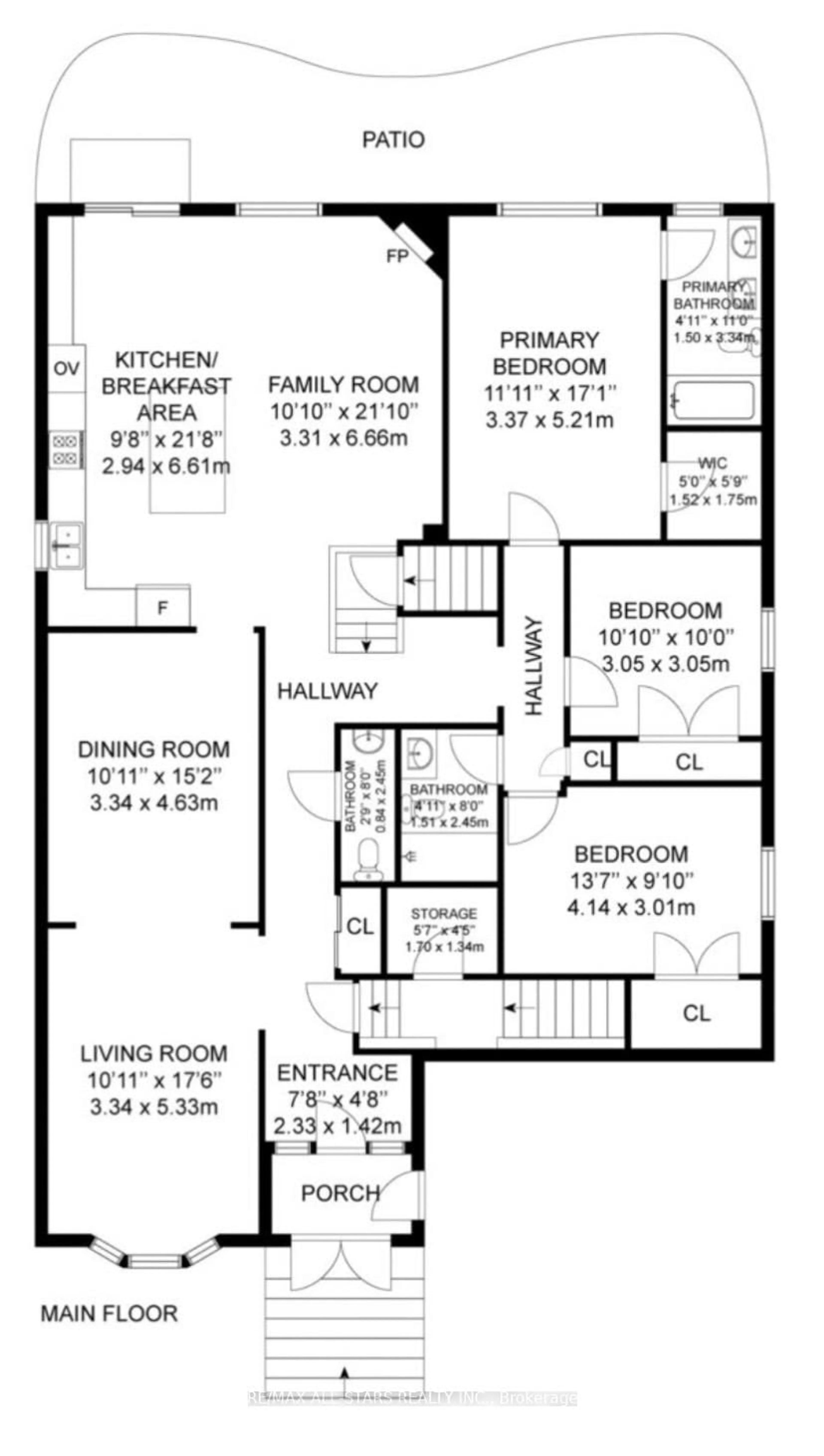 Floor plan for 171 Shaftsbury Ave, Richmond Hill Ontario L4C 0G2