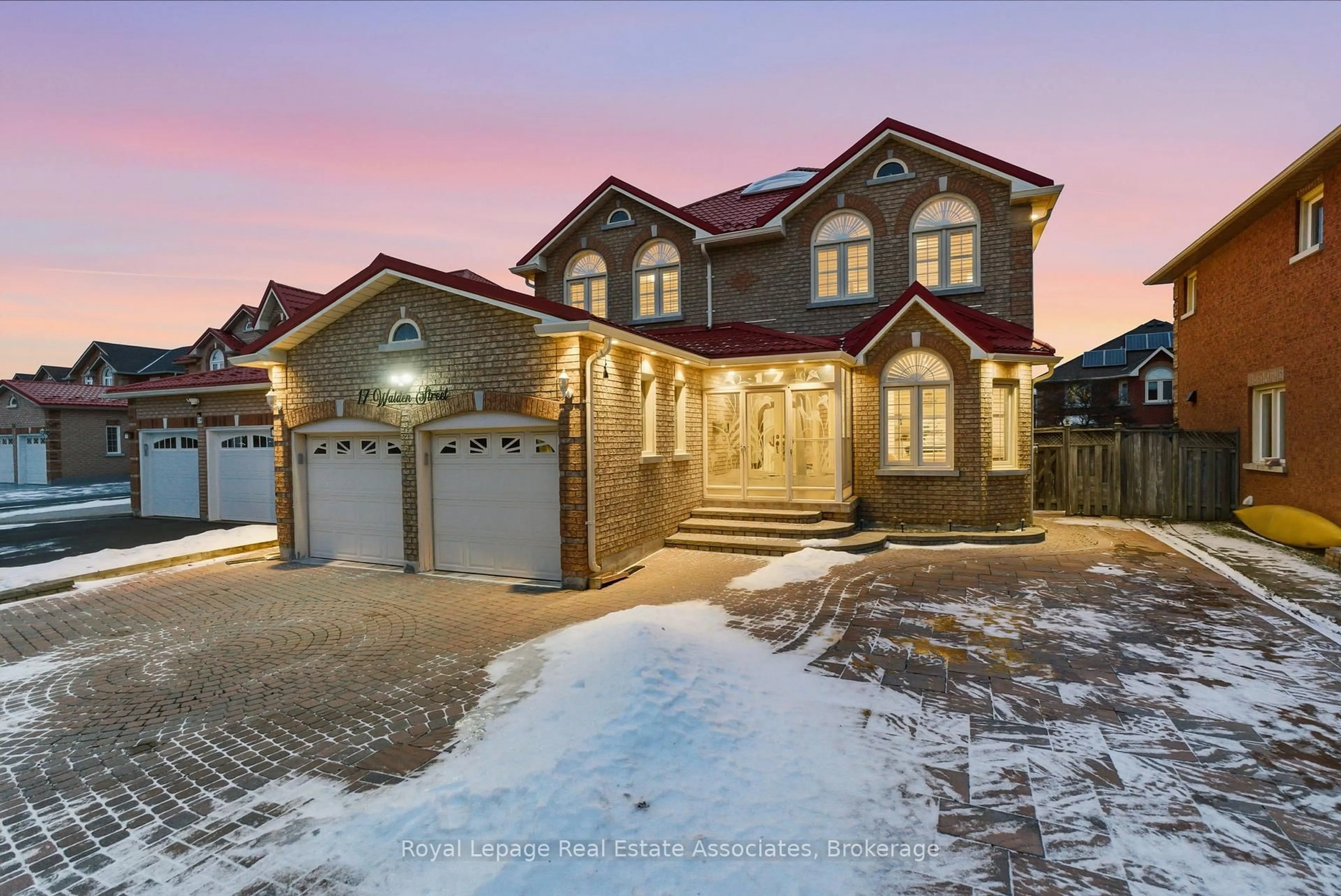 Home with brick exterior material, street for 17 Walden St, Markham Ontario L3S 3M1