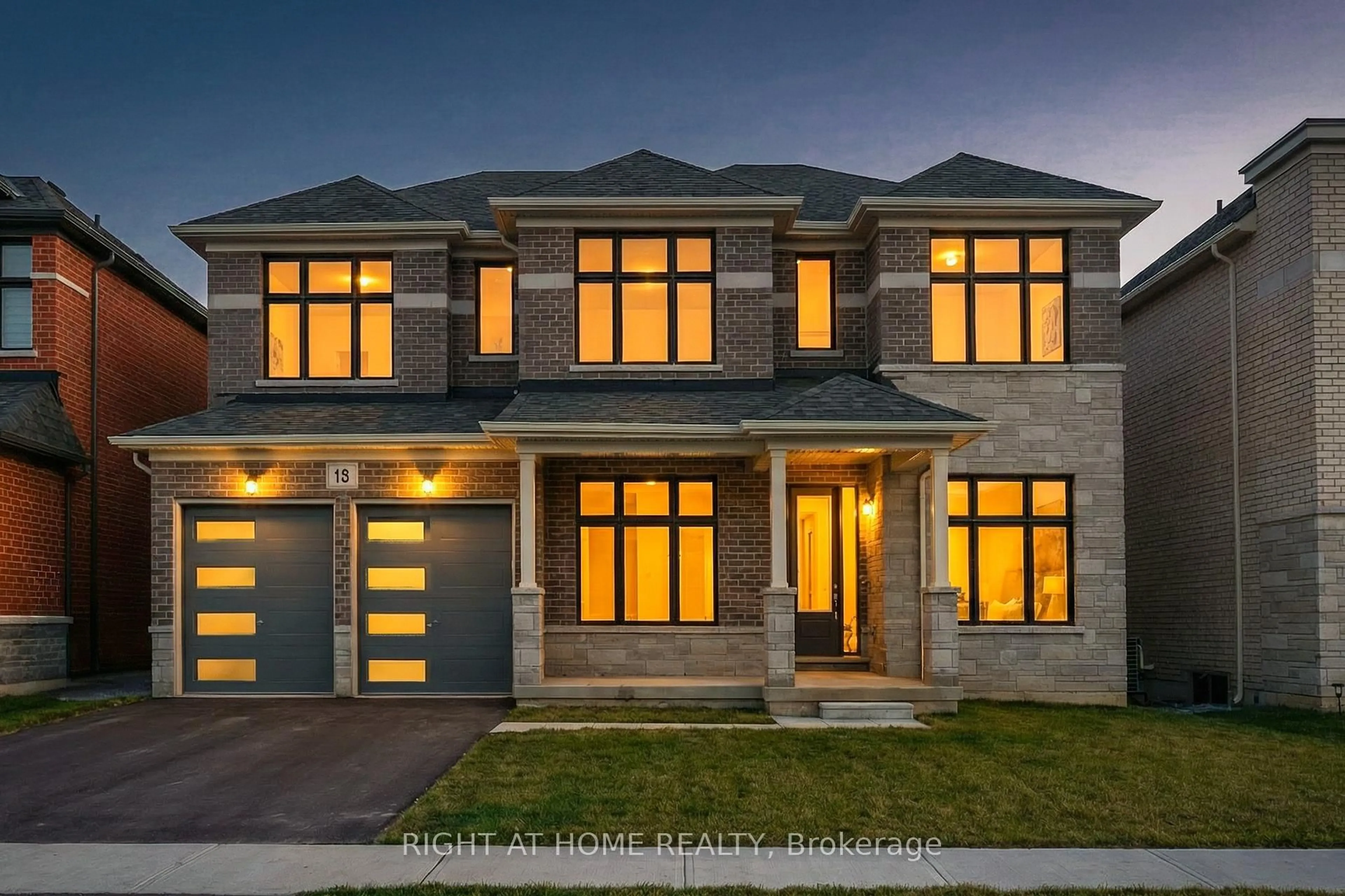 Home with brick exterior material, street for 15 Rail Trail Crt, Georgina Ontario L0E 1R0