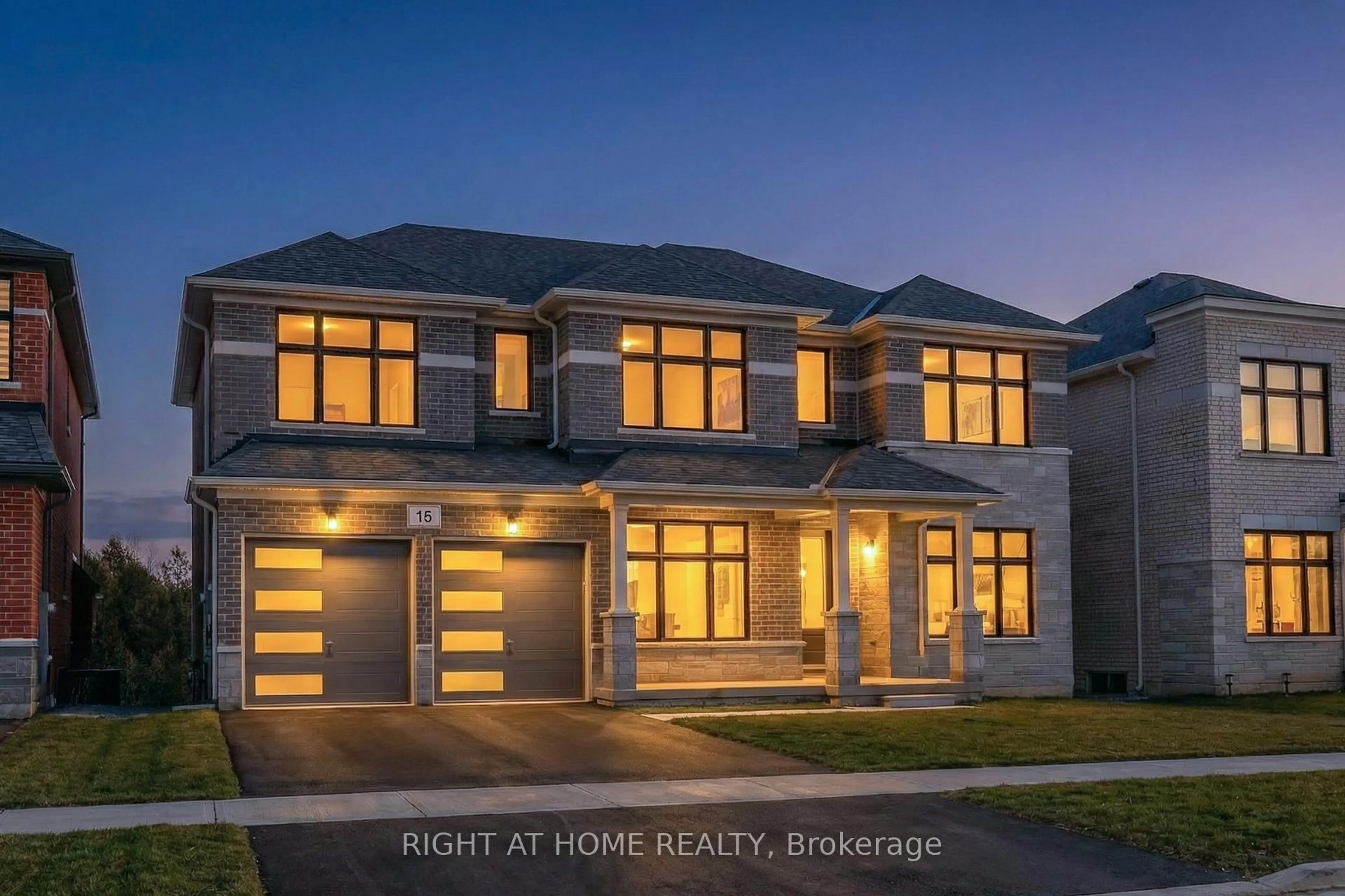 Home with brick exterior material, street for 15 Rail Trail Crt, Georgina Ontario L0E 1R0