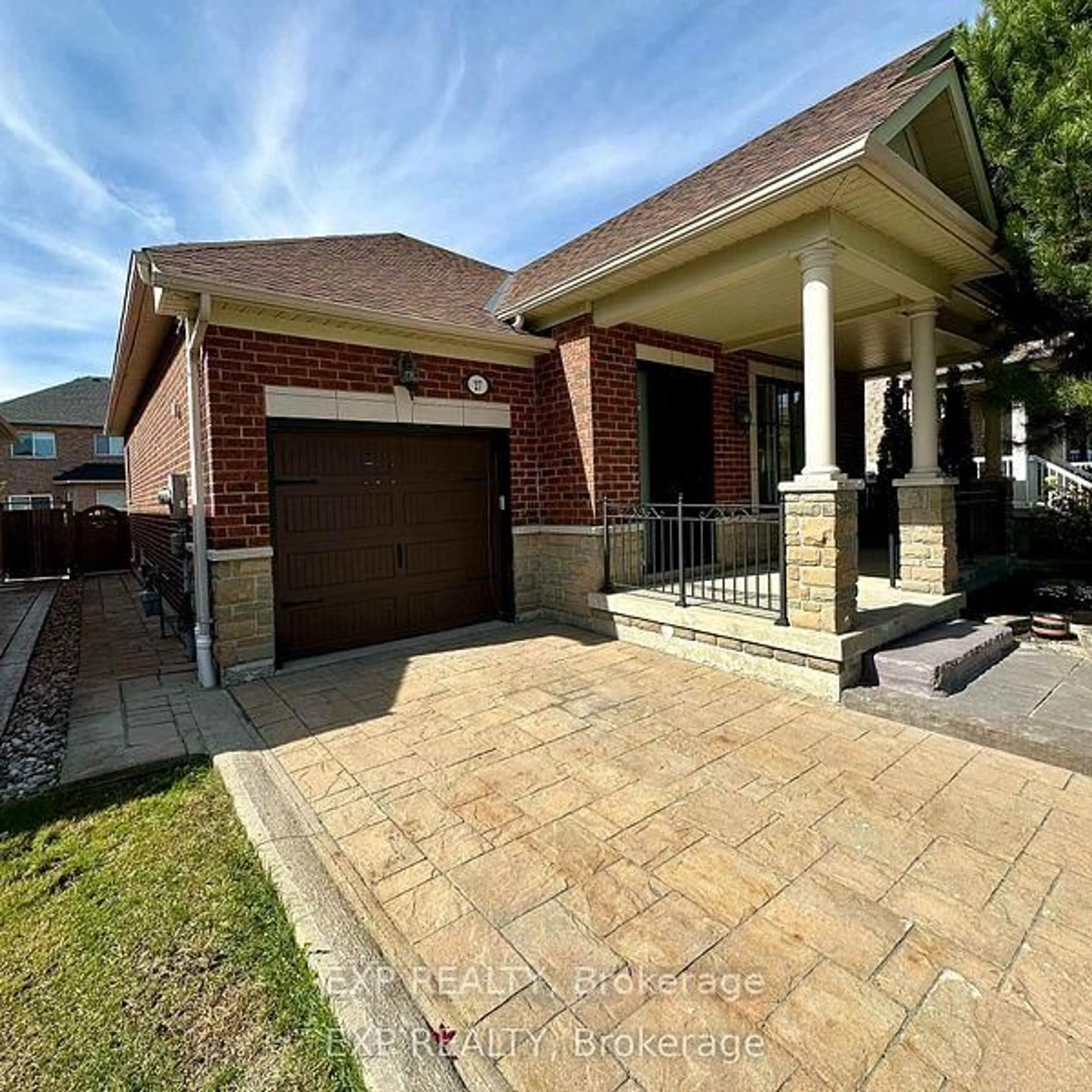 Home with brick exterior material, street for 27 Butterwood Lane, Whitchurch-Stouffville Ontario L4A 0M7