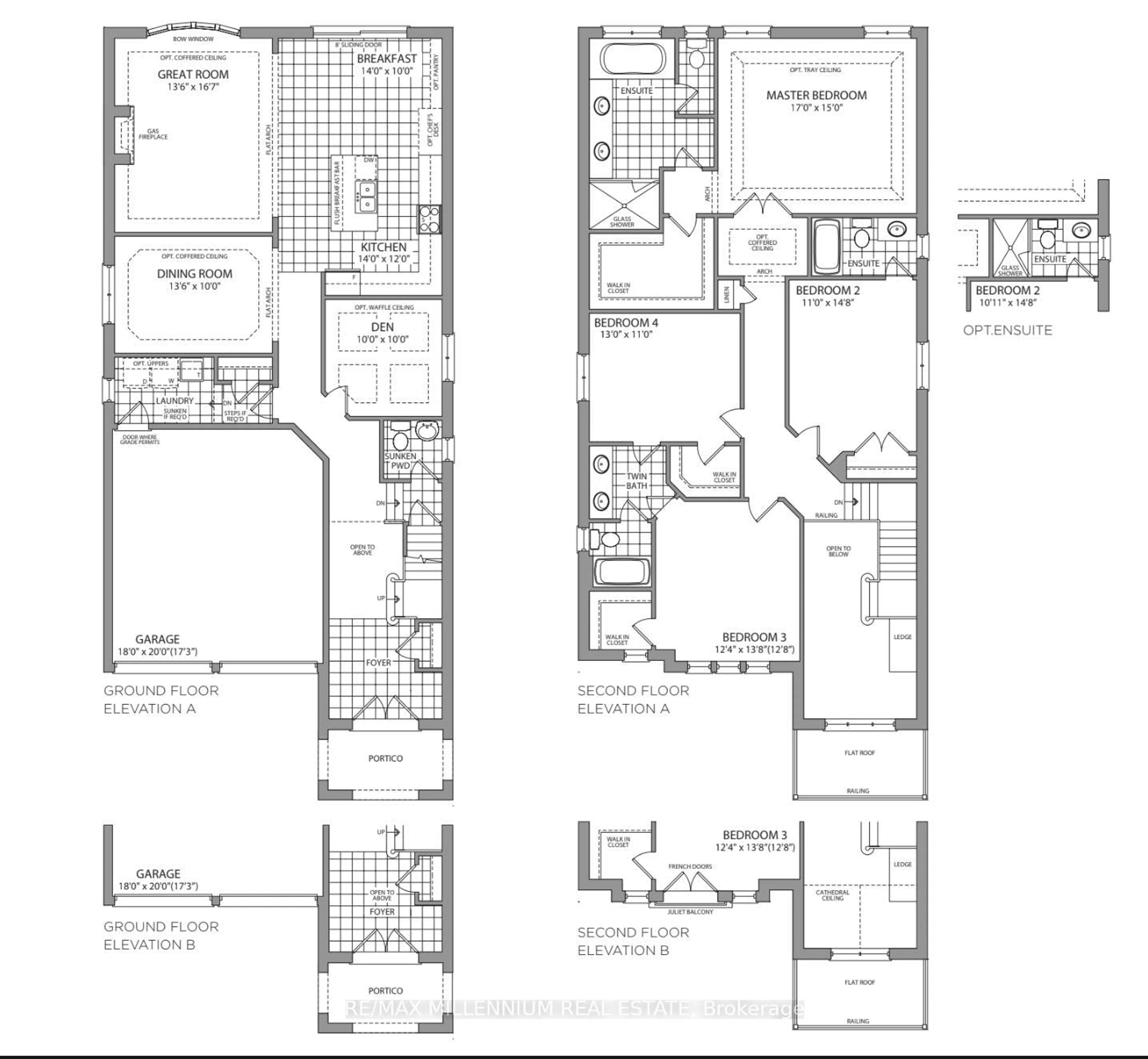 Floor plan for 125 Cranbrook Cres, Vaughan Ontario L4H 4G9