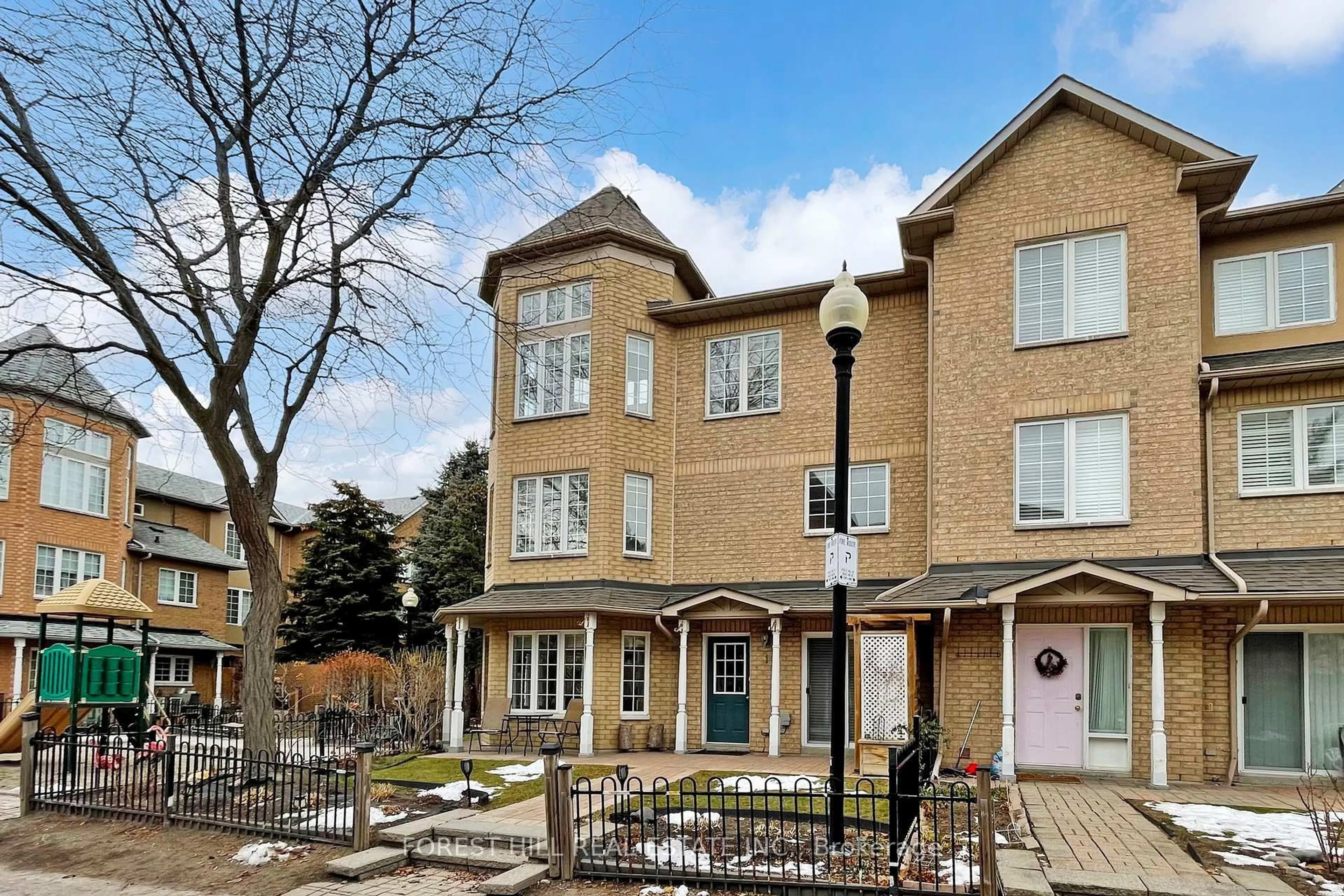Home with brick exterior material, street for 23 St.Moritz Way #01, Markham Ontario L3R 4G4