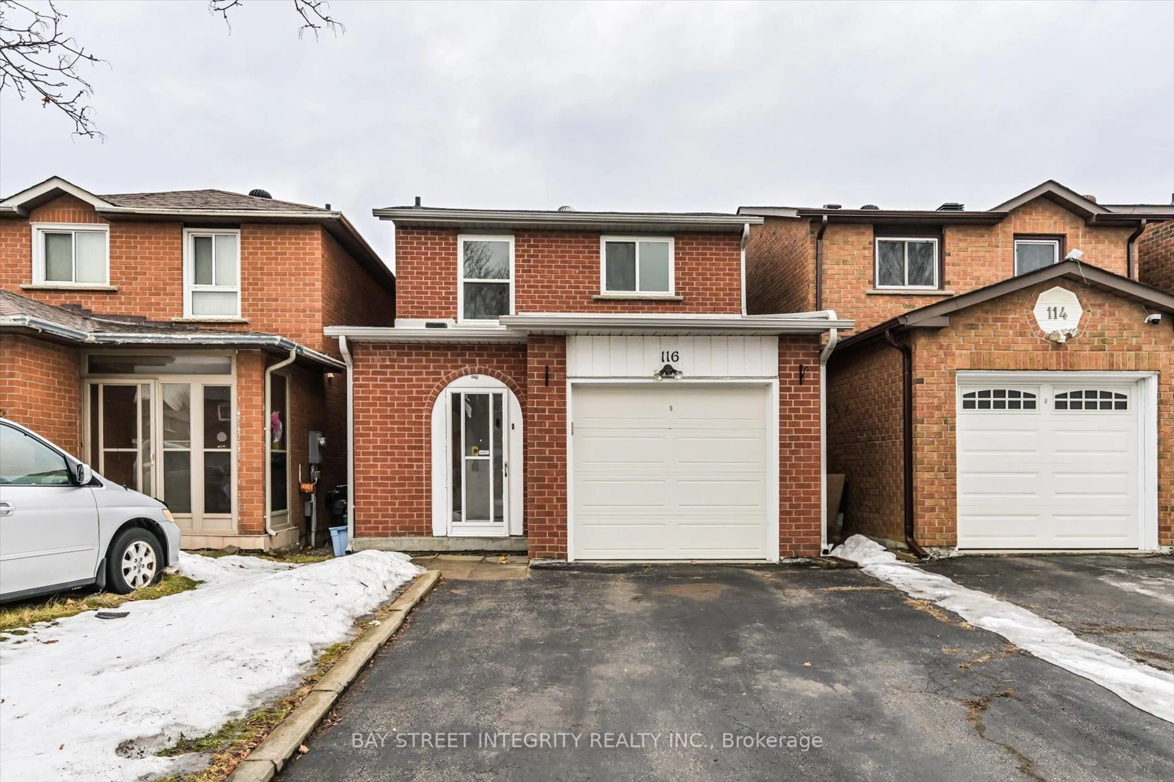 Home with brick exterior material, street for 116 Kenley Cres, Markham Ontario L3R 6X5