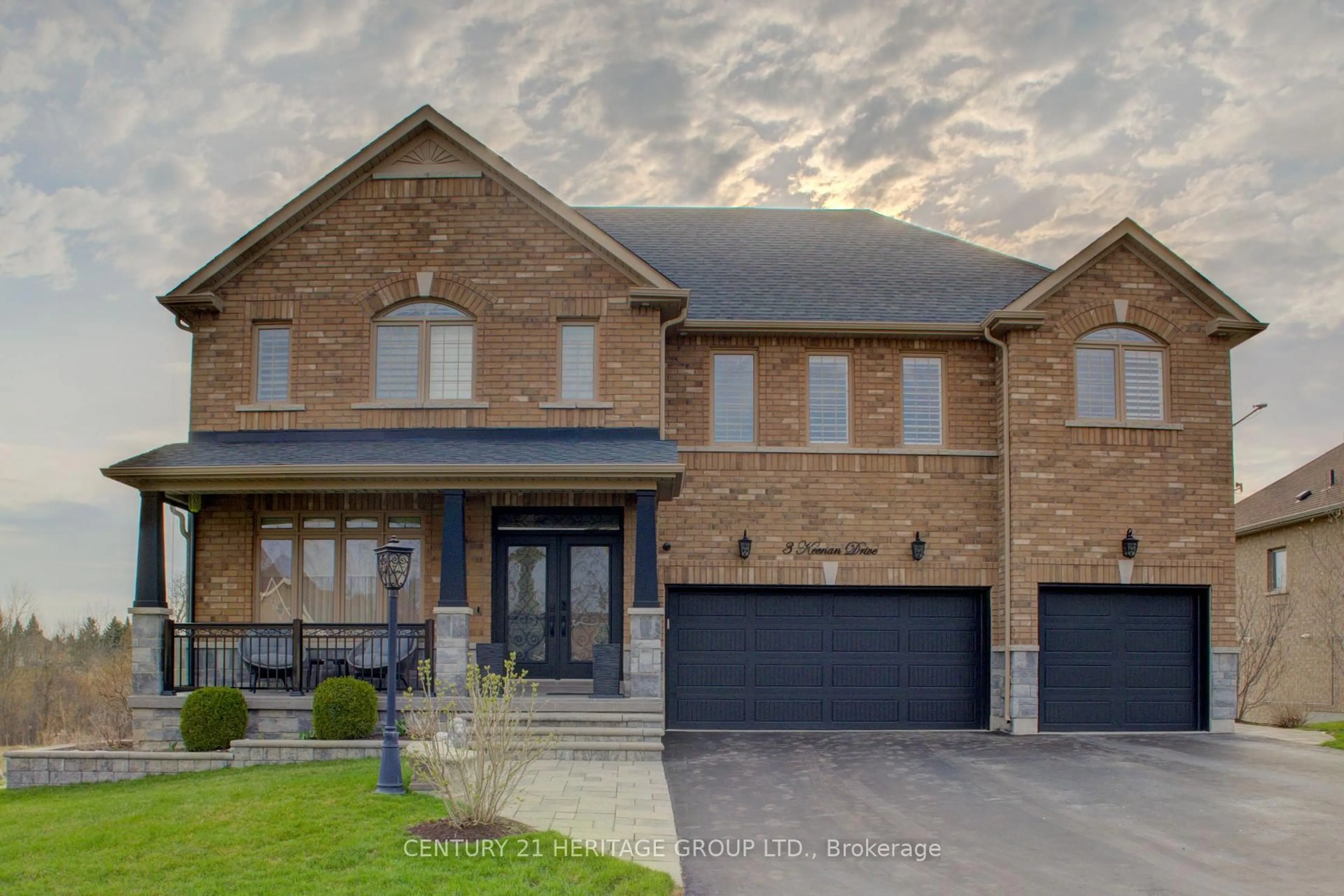 Home with brick exterior material, street for 3 Keenan Dr, Adjala-Tosorontio Ontario L0G 1L0