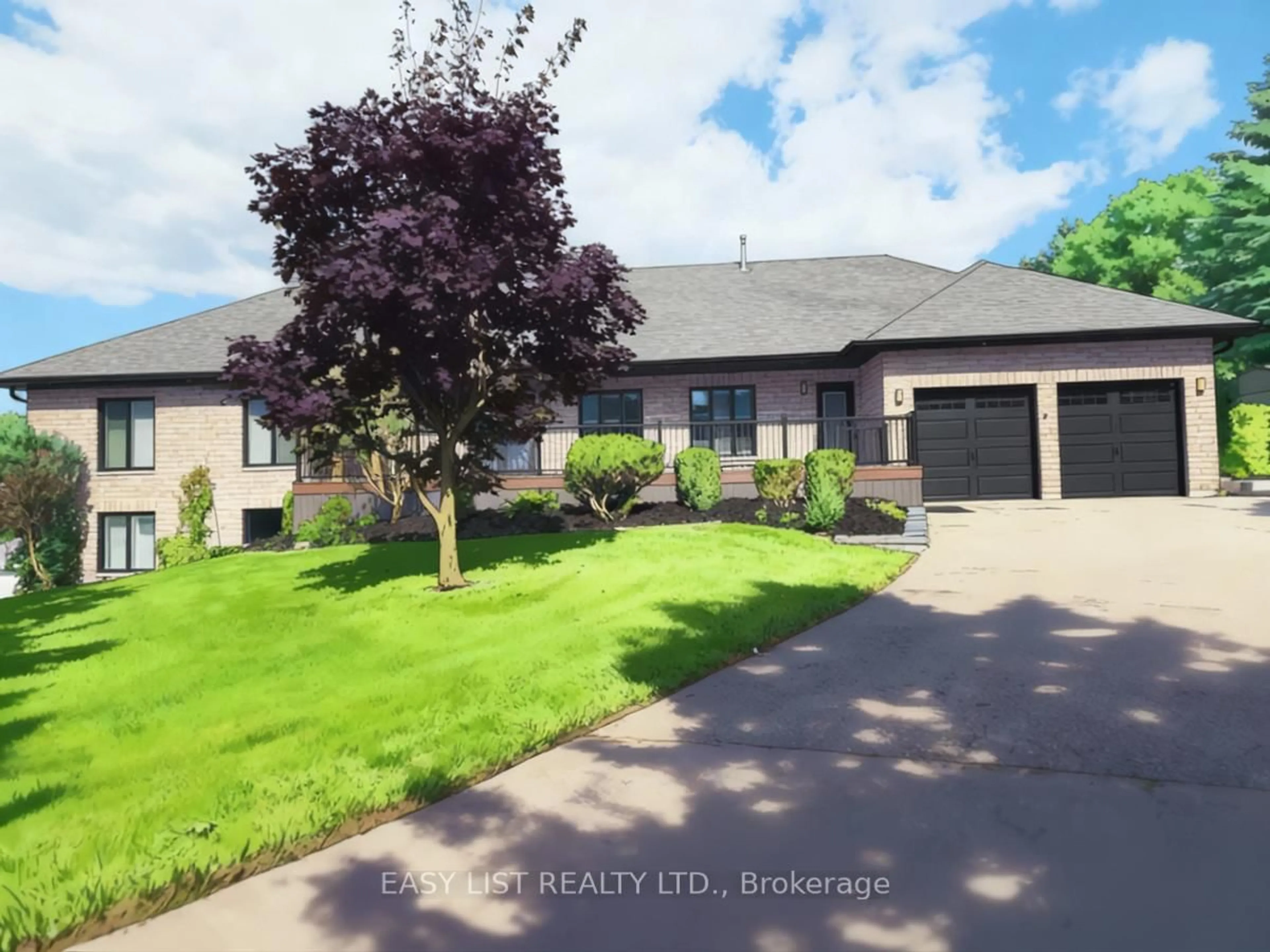 A pic from outside/outdoor area/front of a property/back of a property/a pic from drone, street for 48 Mill Run Gate, Uxbridge Ontario L9P 1R1