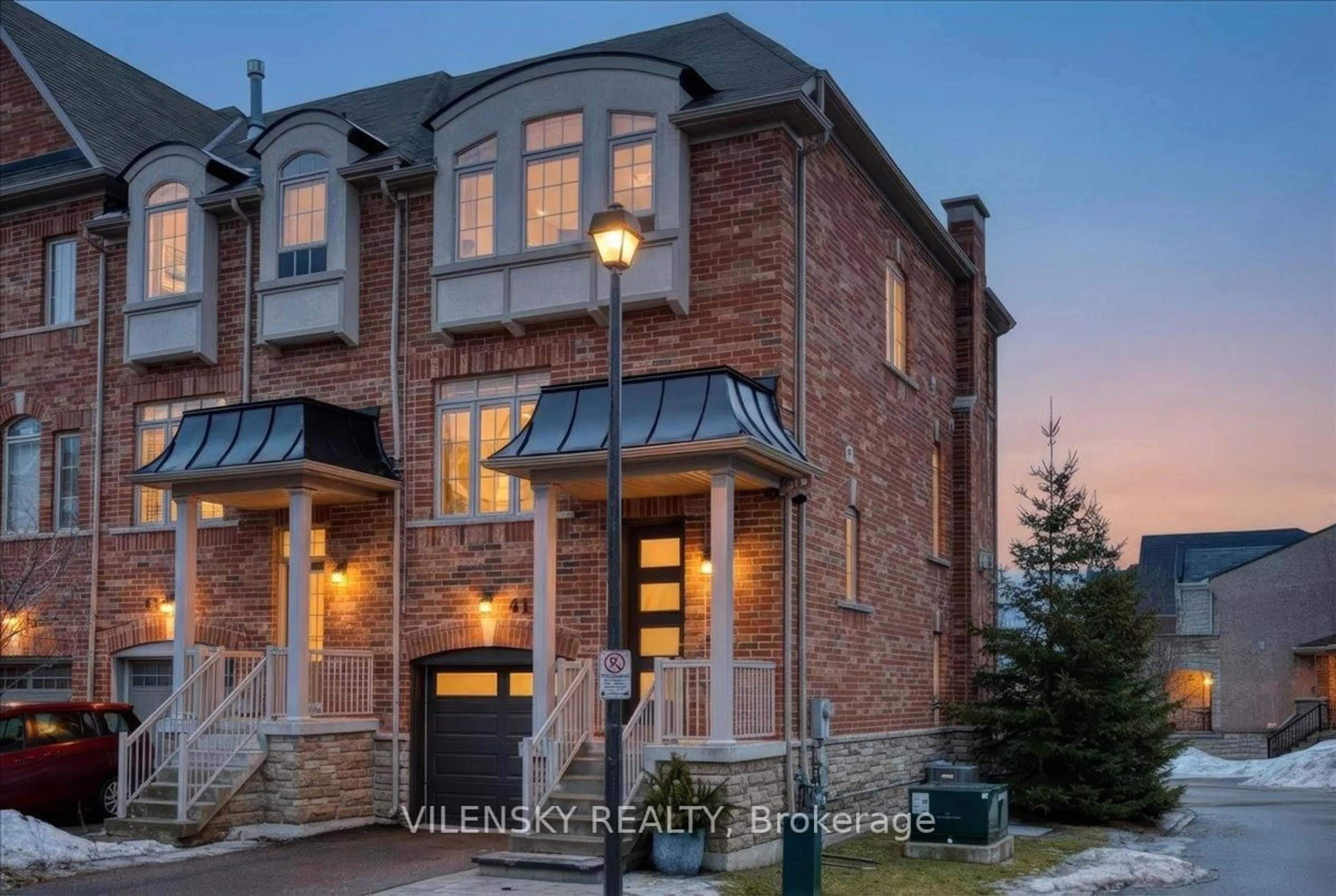 Home with brick exterior material, street for 41 Mack Clement Lane, Richmond Hill Ontario L4S 0G2