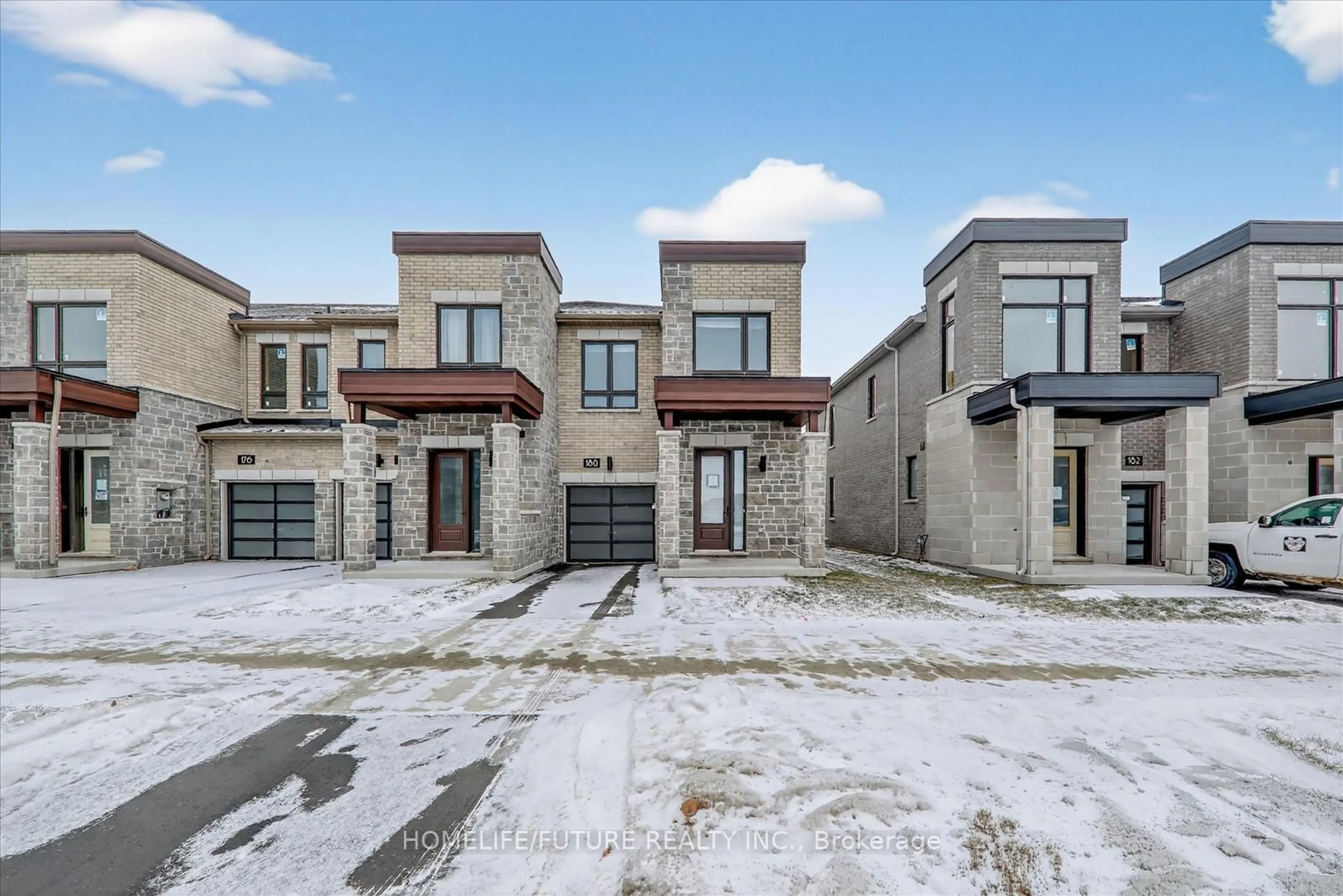 Home with brick exterior material, street for 180 Mumbai Dr, Markham Ontario L3S 3K5