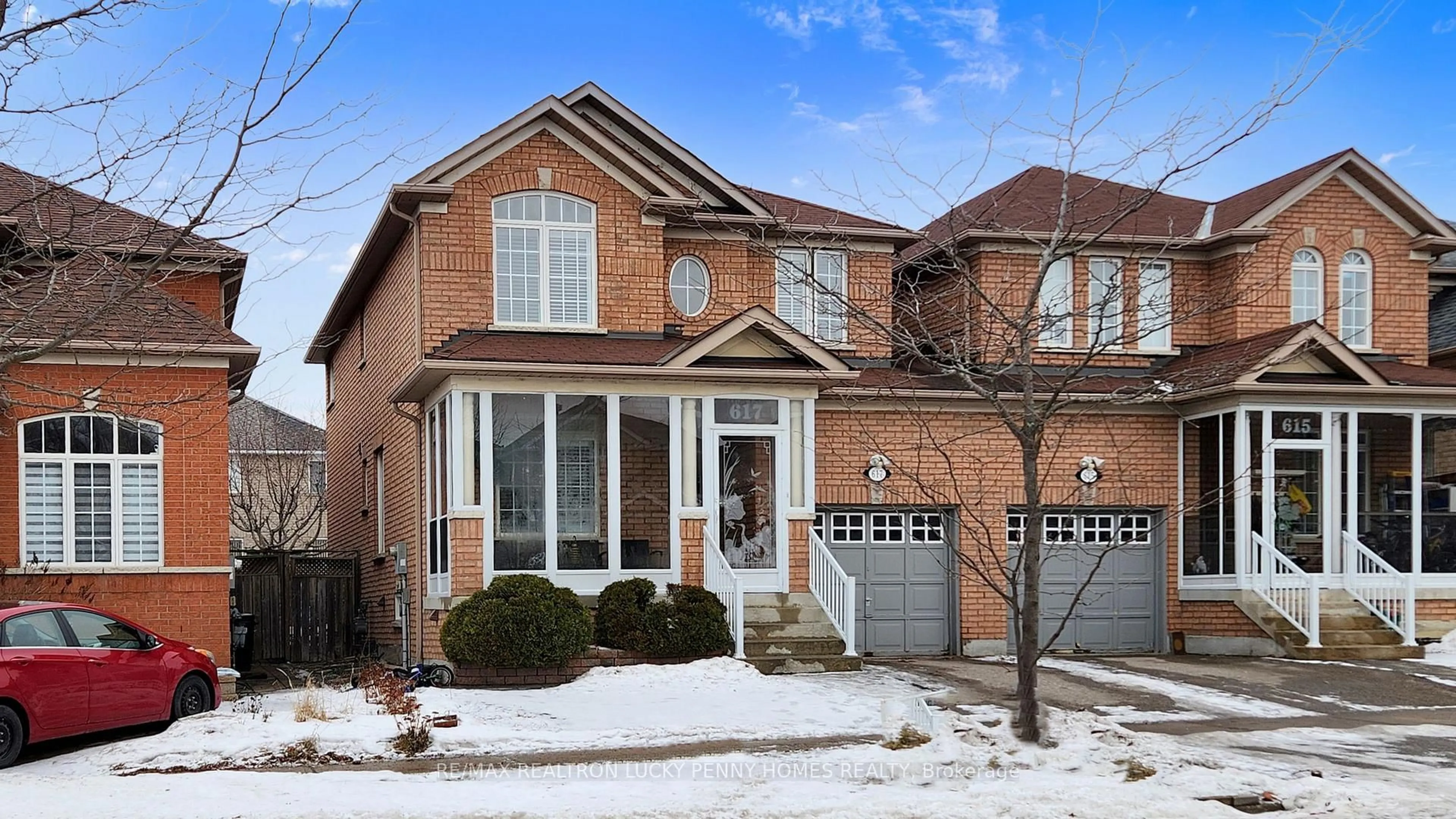 Home with brick exterior material, street for 617 Fred McLaren Blvd, Markham Ontario L6E 1N1