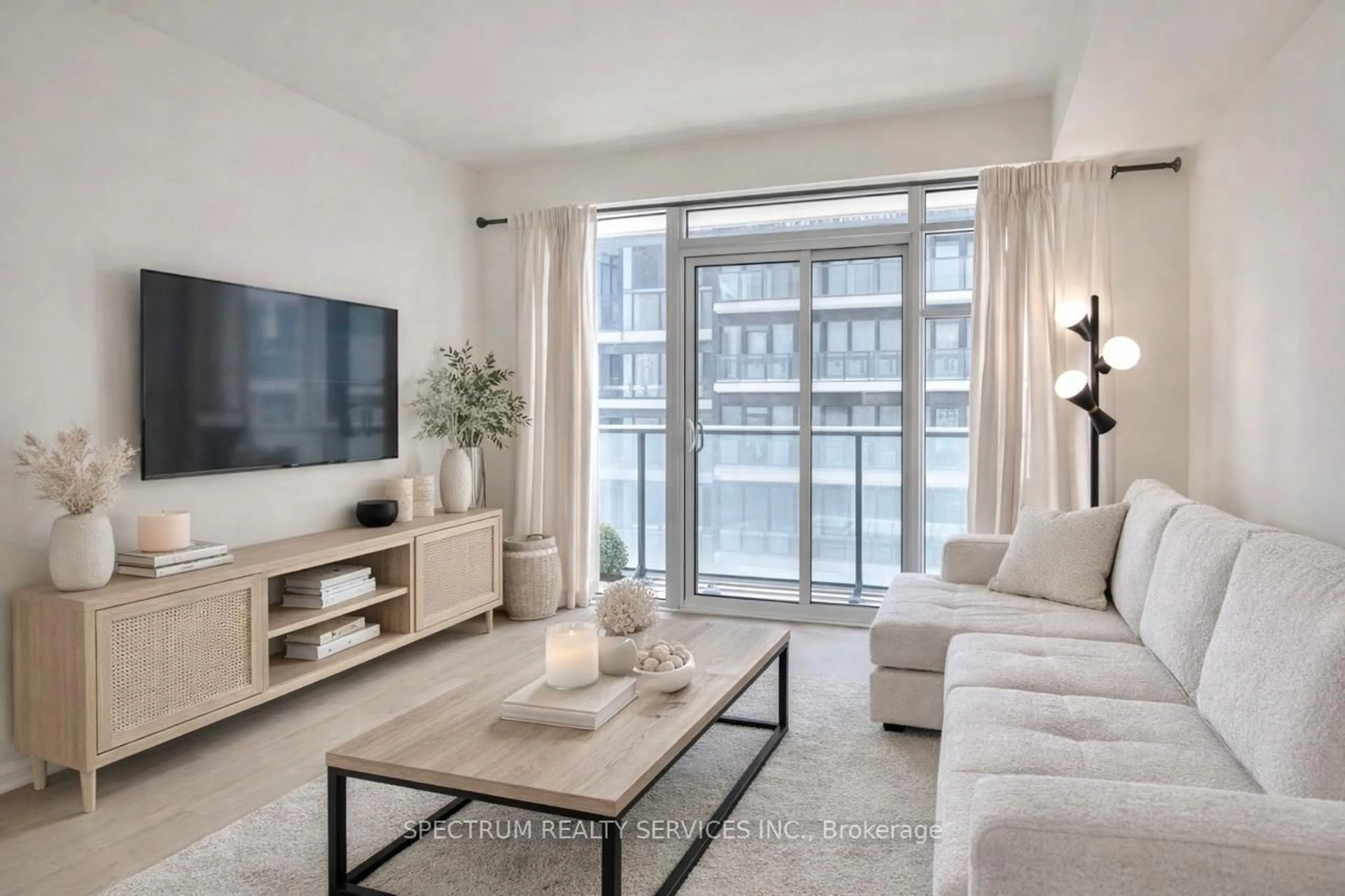 Living room with furniture, unknown for 9000 Jane St #906, Vaughan Ontario L4K 0M6