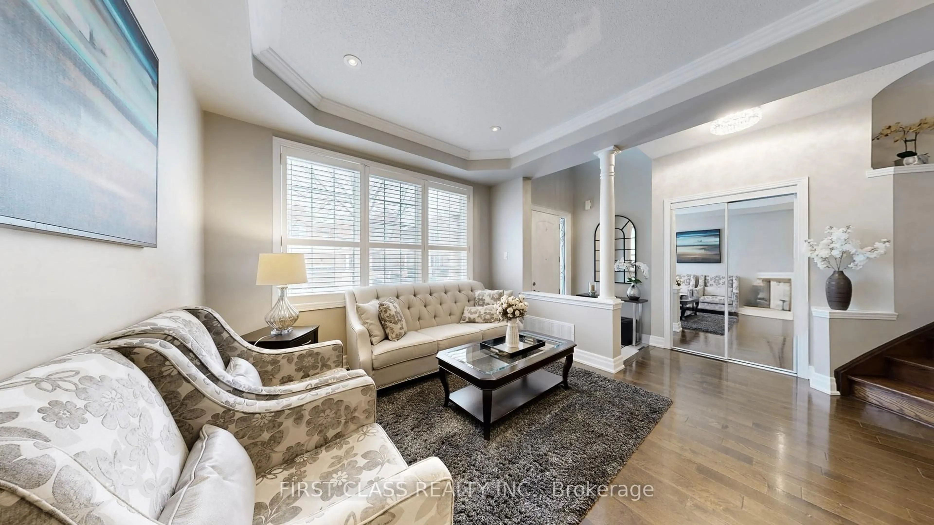 Living room with furniture, unknown for 43 Calico Cres, Markham Ontario L6C 3A4