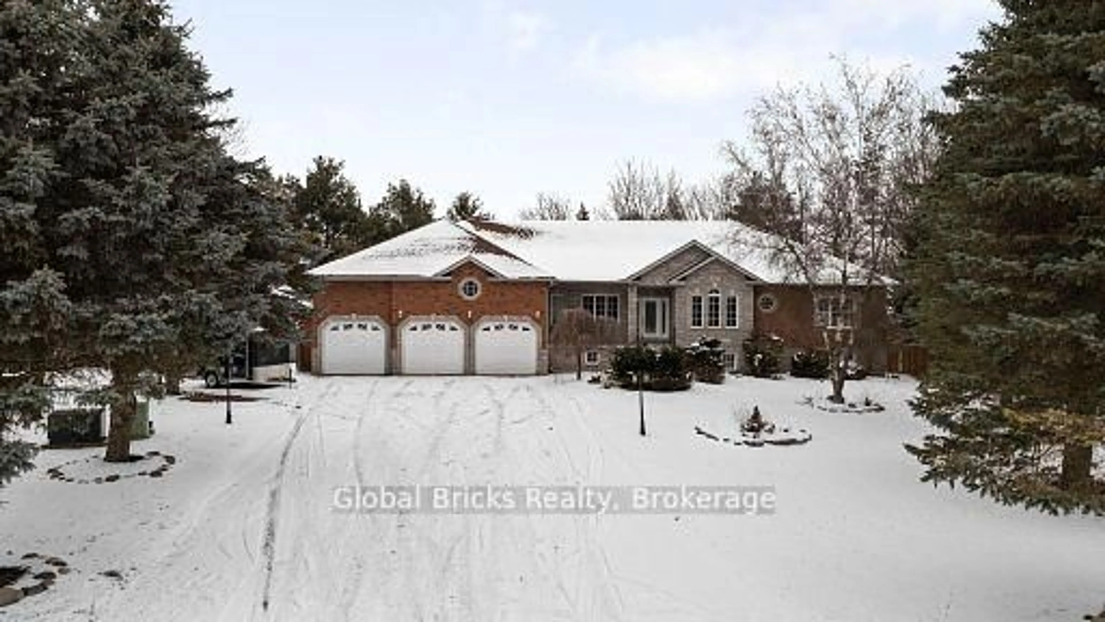 Home with brick exterior material, street for 14 Fisher Dr, Adjala-Tosorontio Ontario L0M 1J0
