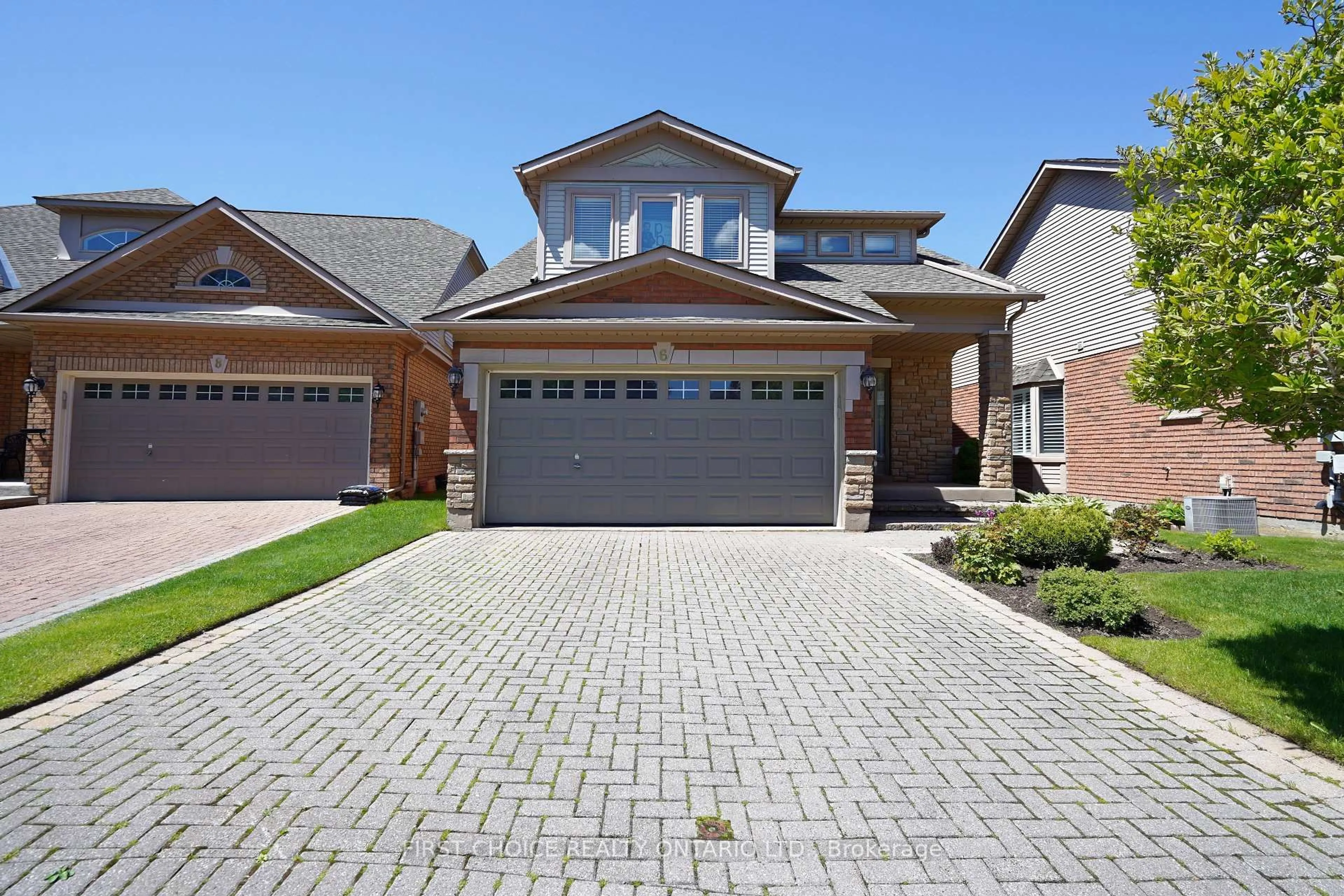 Home with brick exterior material, street for 6 Forest Link Crt, New Tecumseth Ontario L9R 2A1