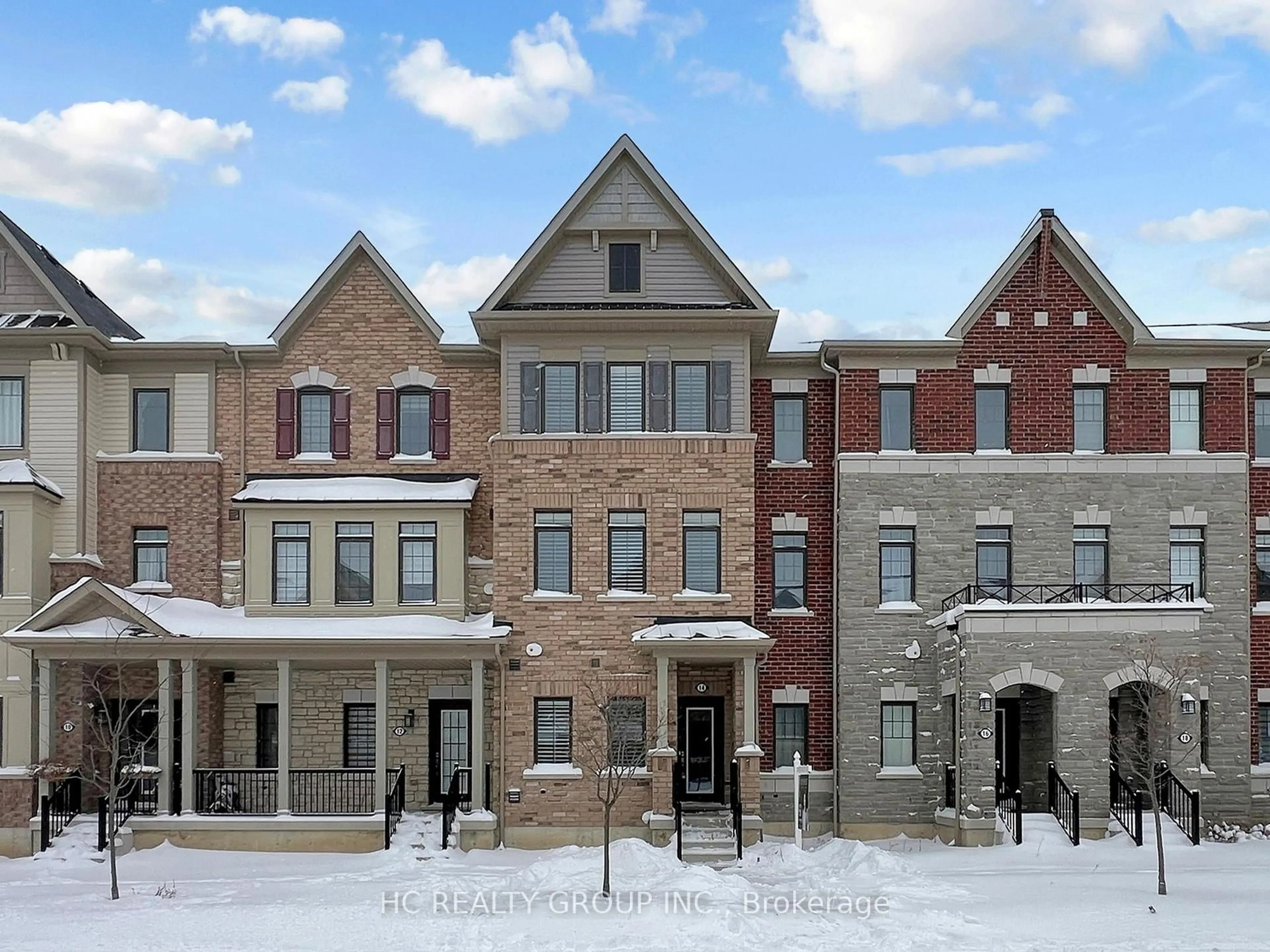 Home with brick exterior material, street for 14 Isabella Peach Dr, Markham Ontario L6C 0Z1