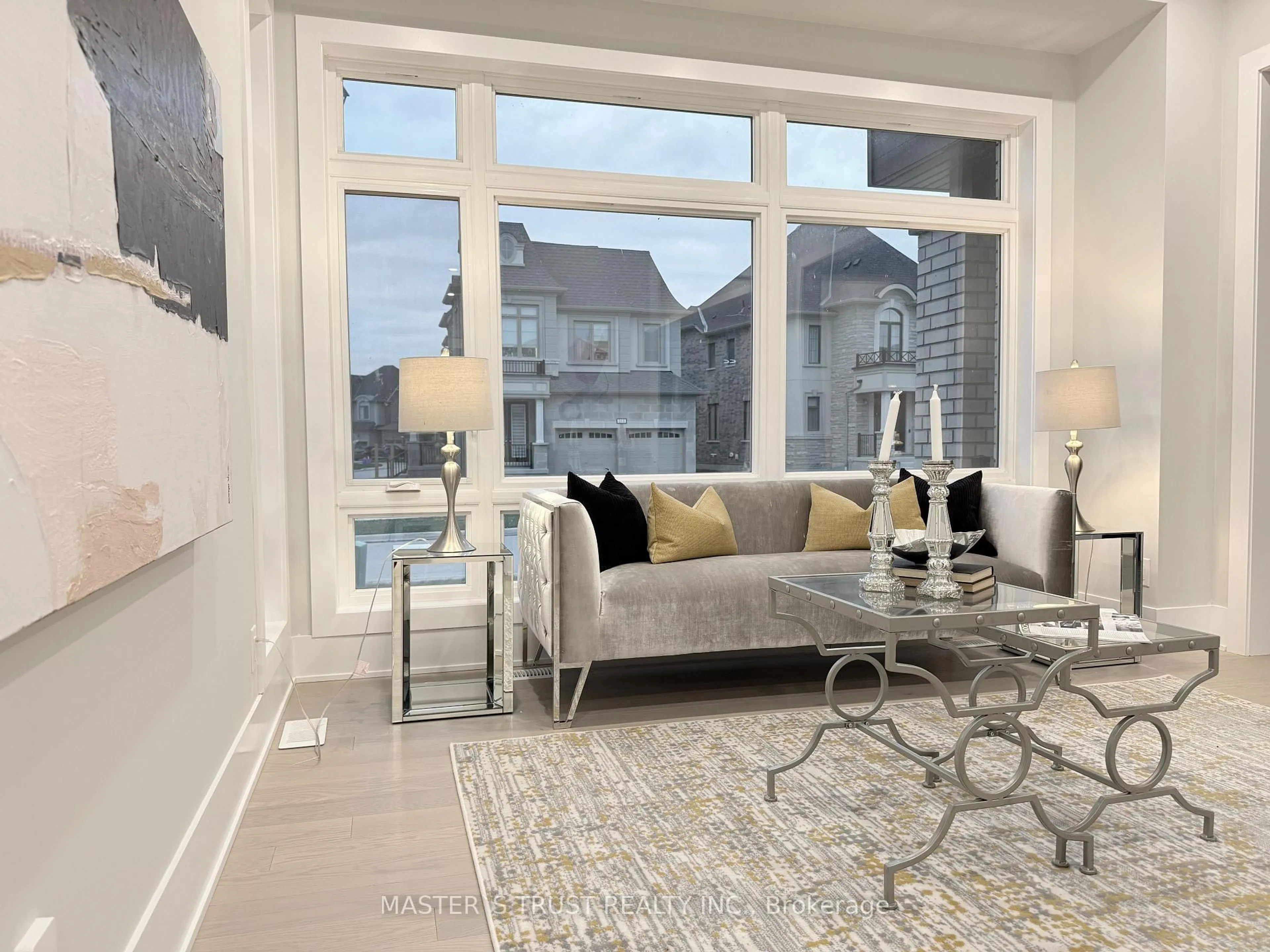 Living room with furniture, unknown for 35 Meizhou Ave, Markham Ontario L6C 3M8