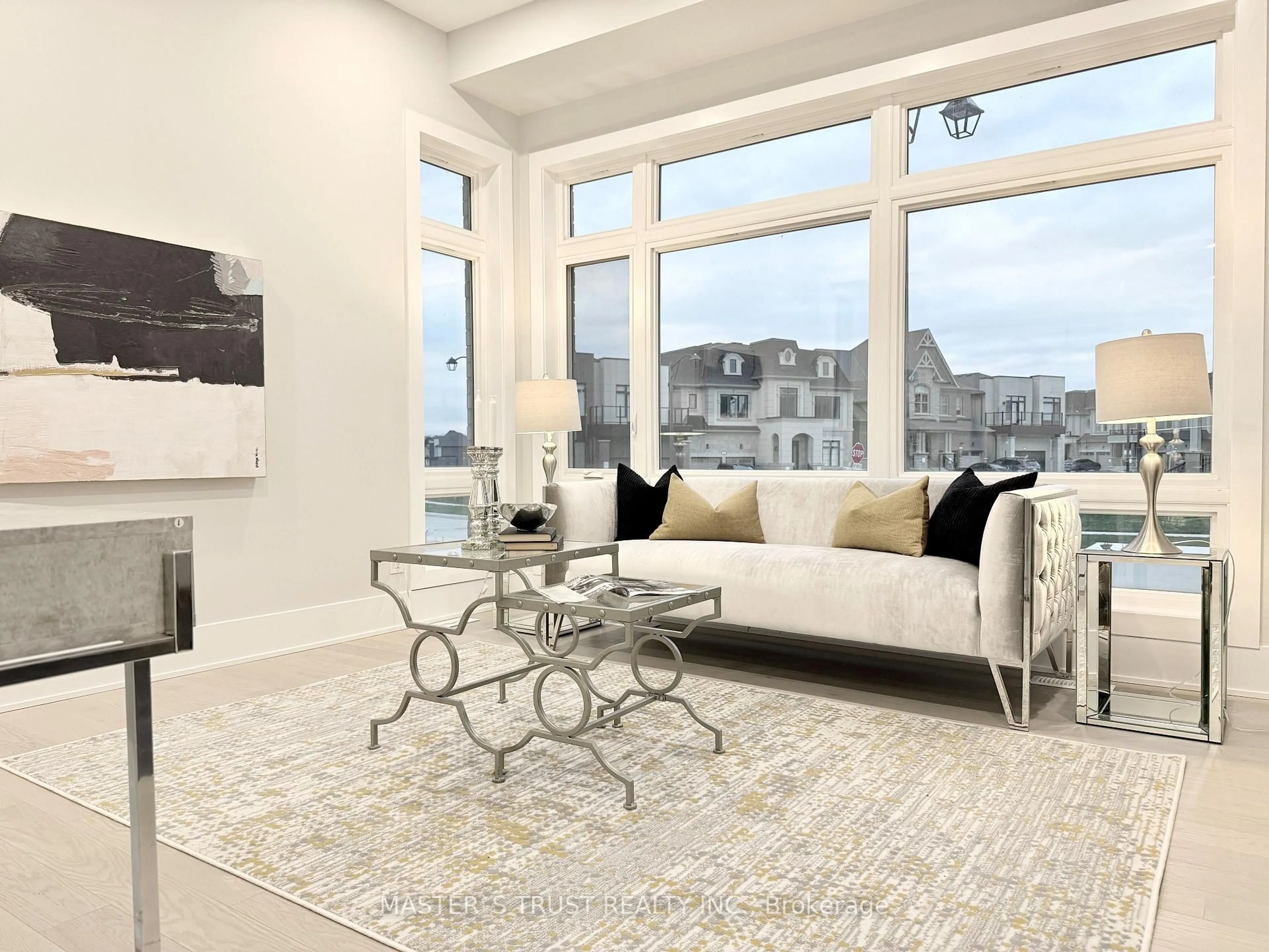 Living room with furniture, unknown for 35 Meizhou Ave, Markham Ontario L6C 3M8