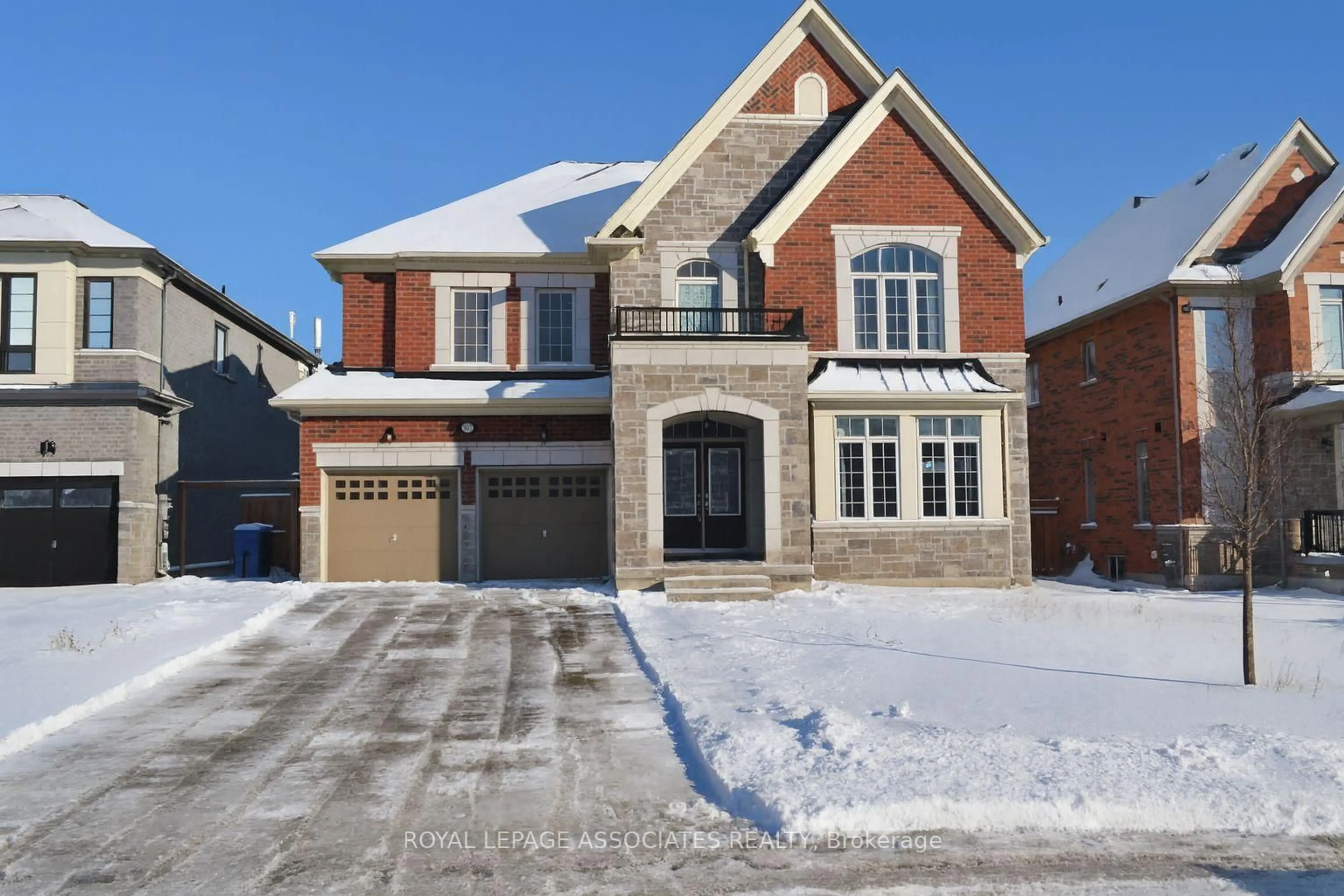 Home with brick exterior material, street for 307 Reg Harrison Tr, Newmarket Ontario L3X 0M2