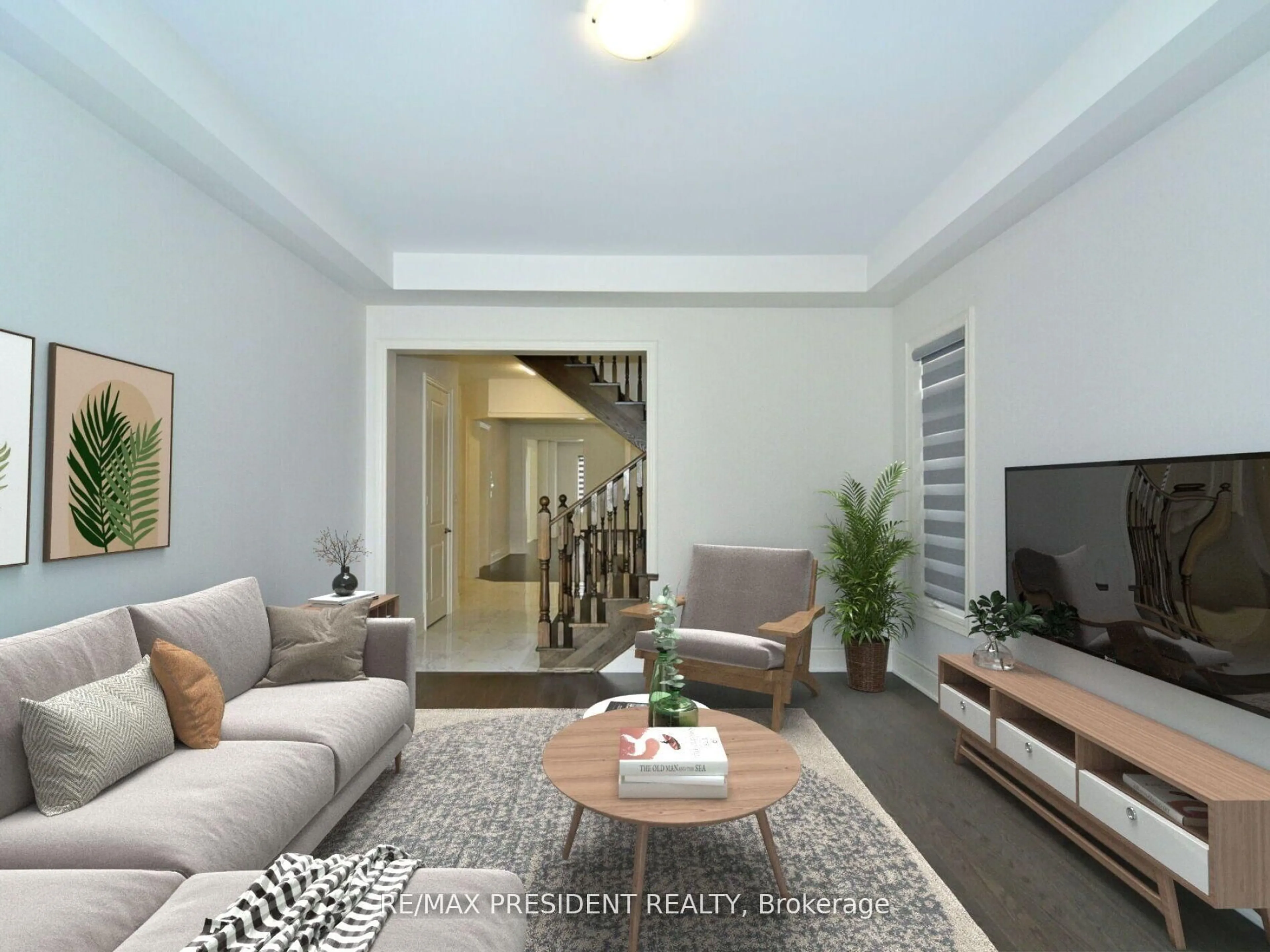 Living room with furniture, unknown for 210 Mckean Dr, Whitchurch-Stouffville Ontario L4A 5C2