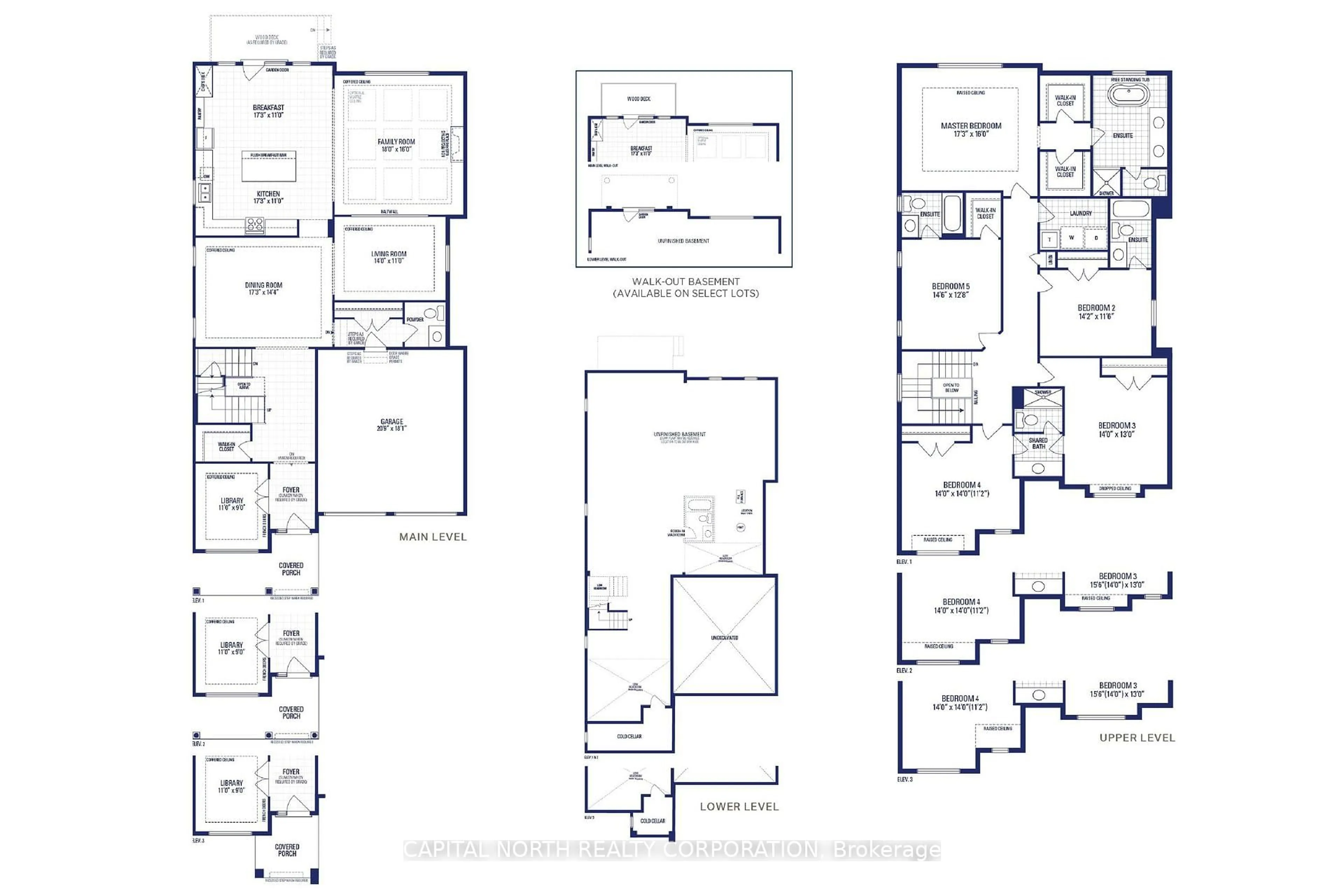 Floor plan for 18 Art Leech Dr, Richmond Hill Ontario L4E 3R4