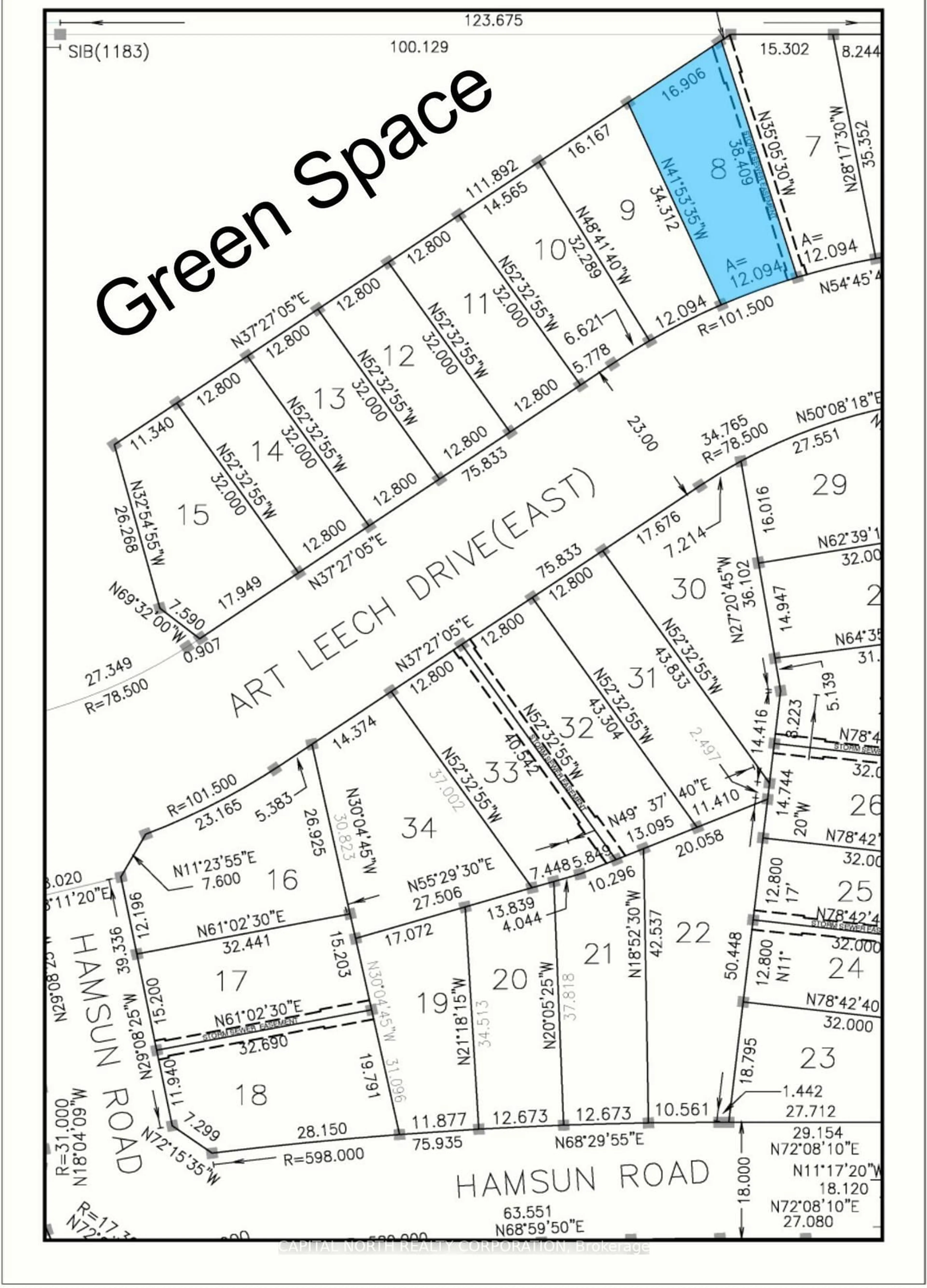 Picture of a map for 18 Art Leech Dr, Richmond Hill Ontario L4E 3R4