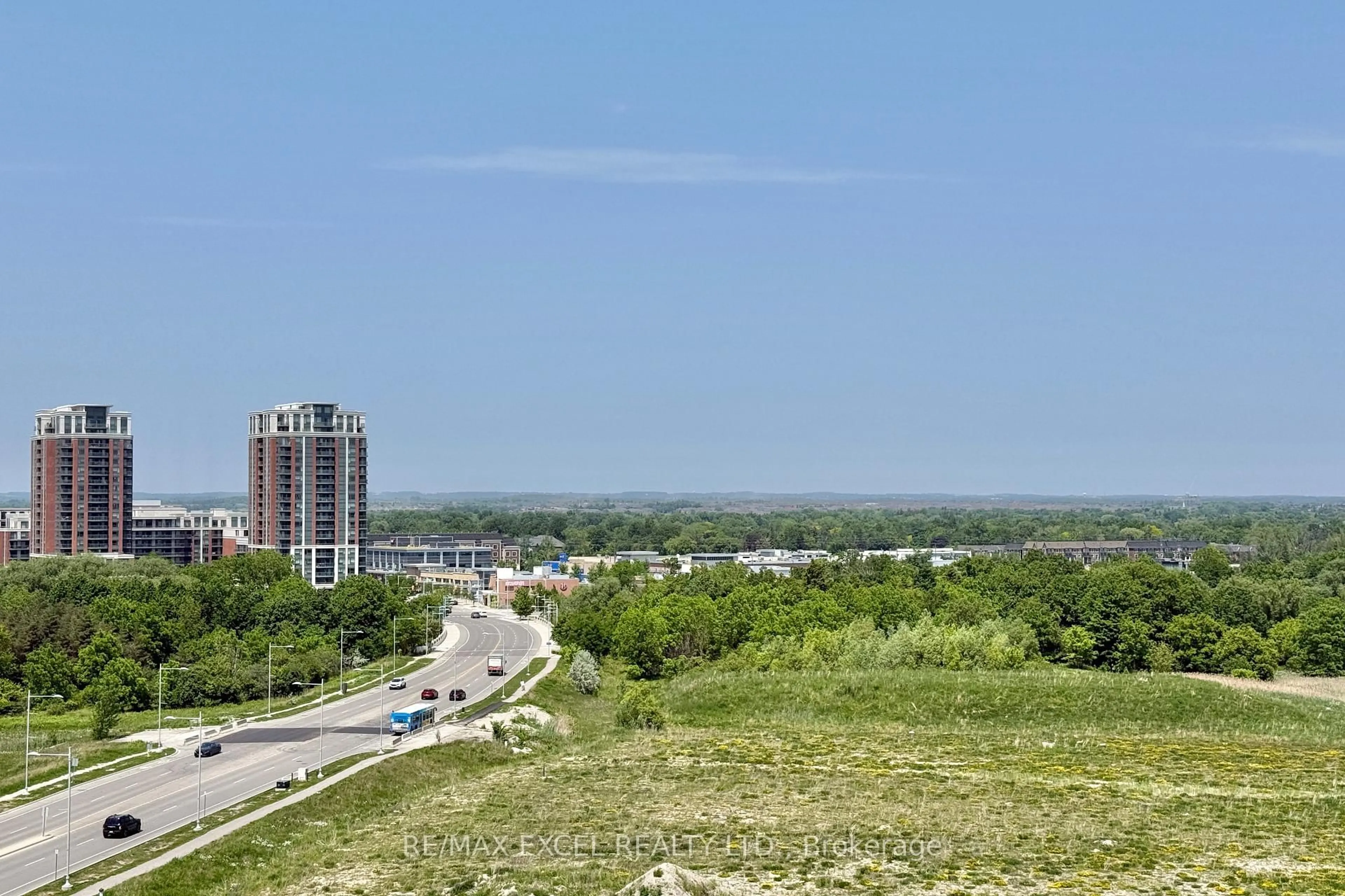 A pic from outside/outdoor area/front of a property/back of a property/a pic from drone, city buildings view from balcony for 292 Verdale Crossing #1007, Markham Ontario L6G 0H6