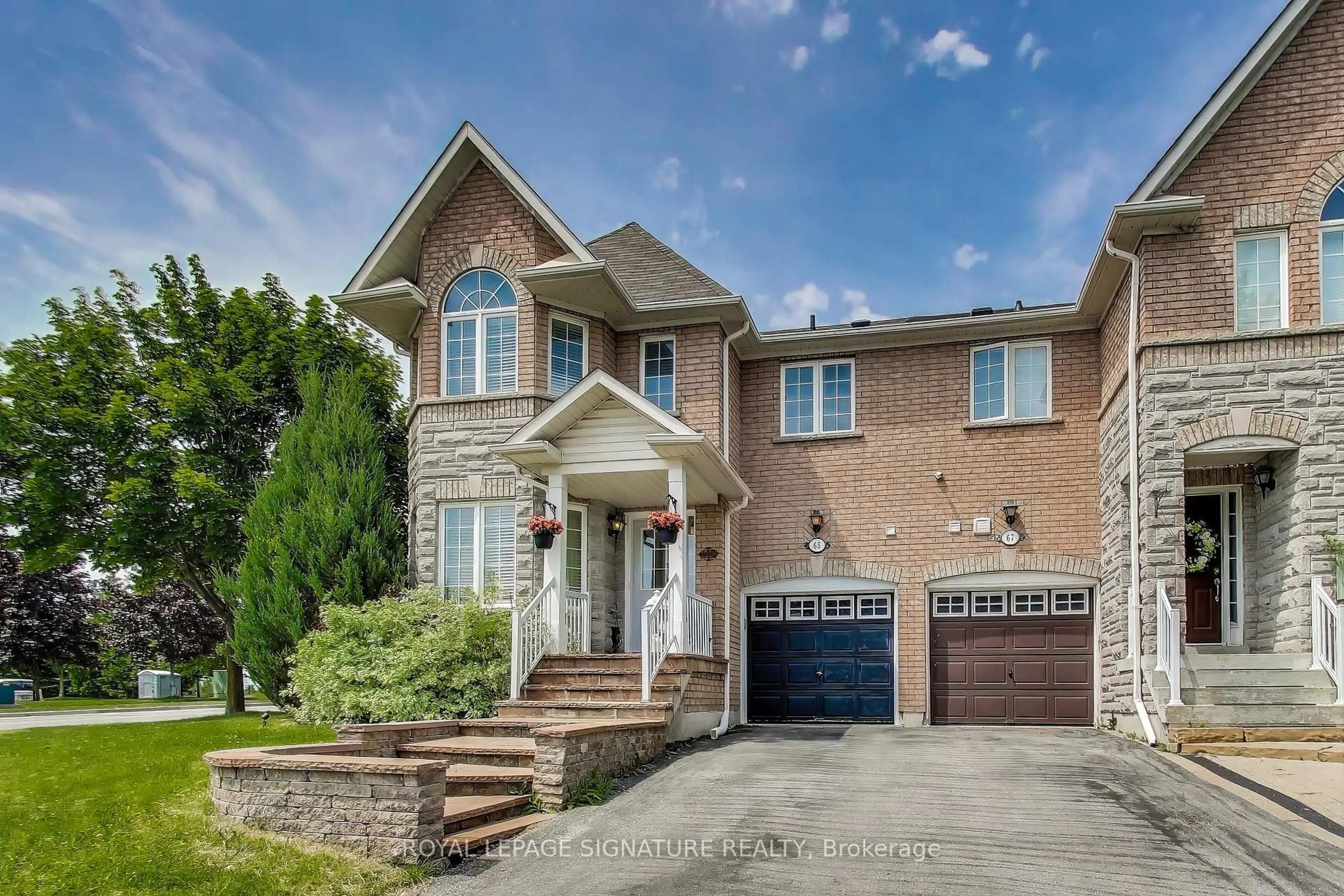 Home with brick exterior material, street for 65 Red River Cres, Newmarket Ontario L3X 2X2