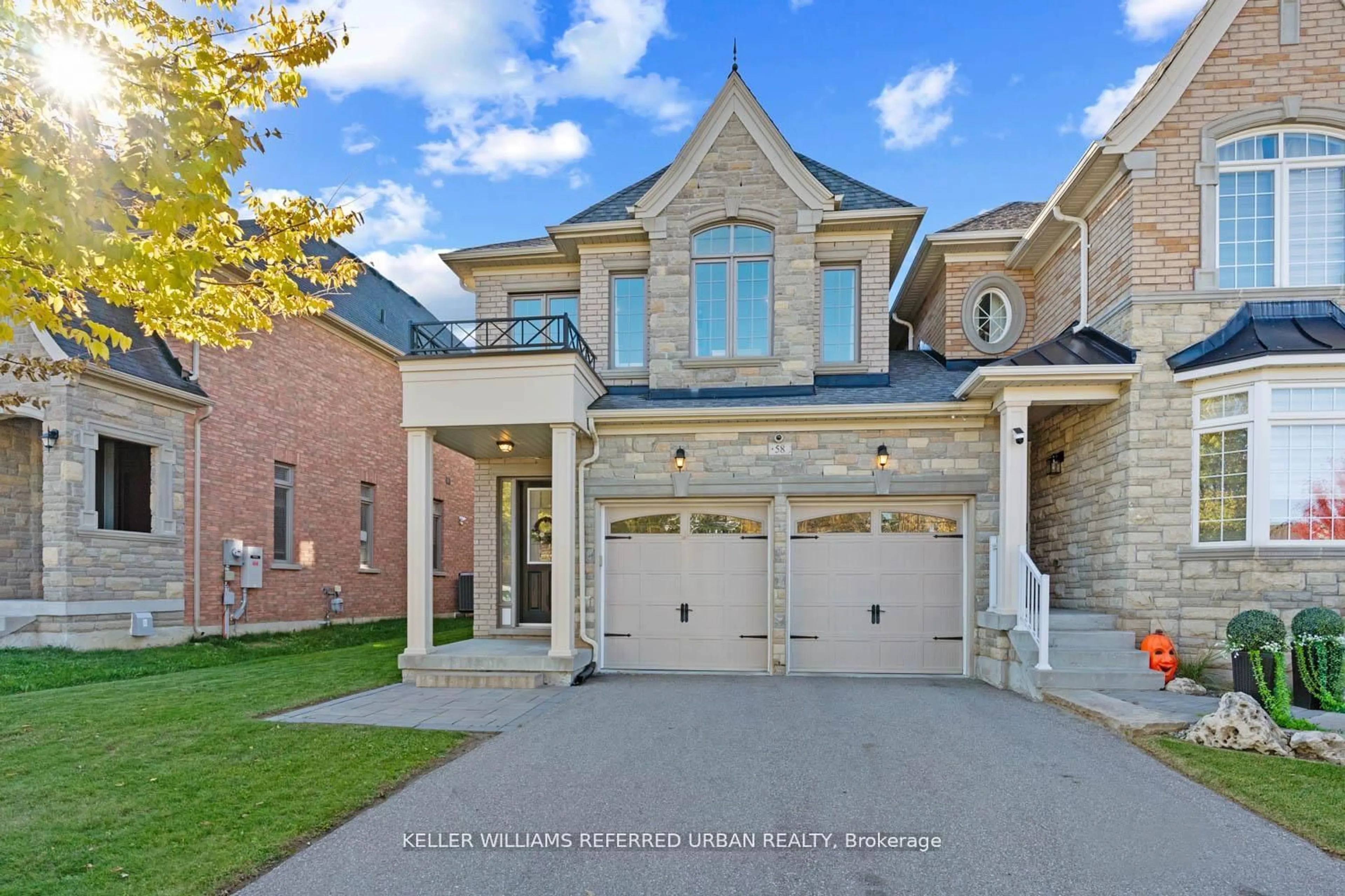 Home with brick exterior material, street for 58 Wells Orchard Cres, King Ontario L7B 0C6