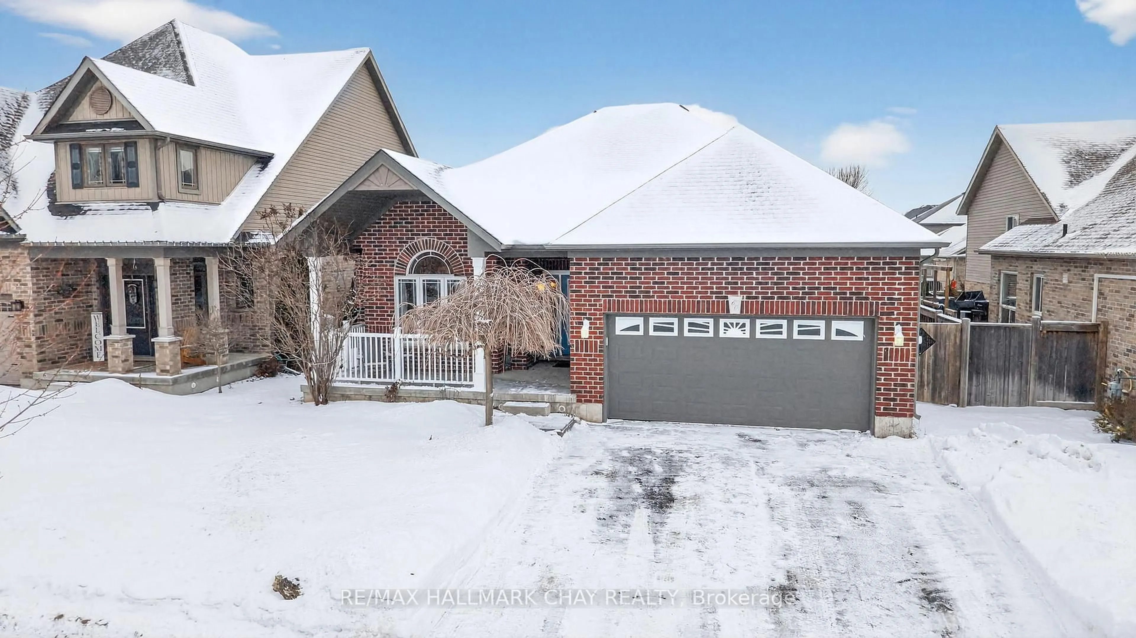 Home with brick exterior material, street for 60 Brownley Lane, Essa Ontario L3W 0P9
