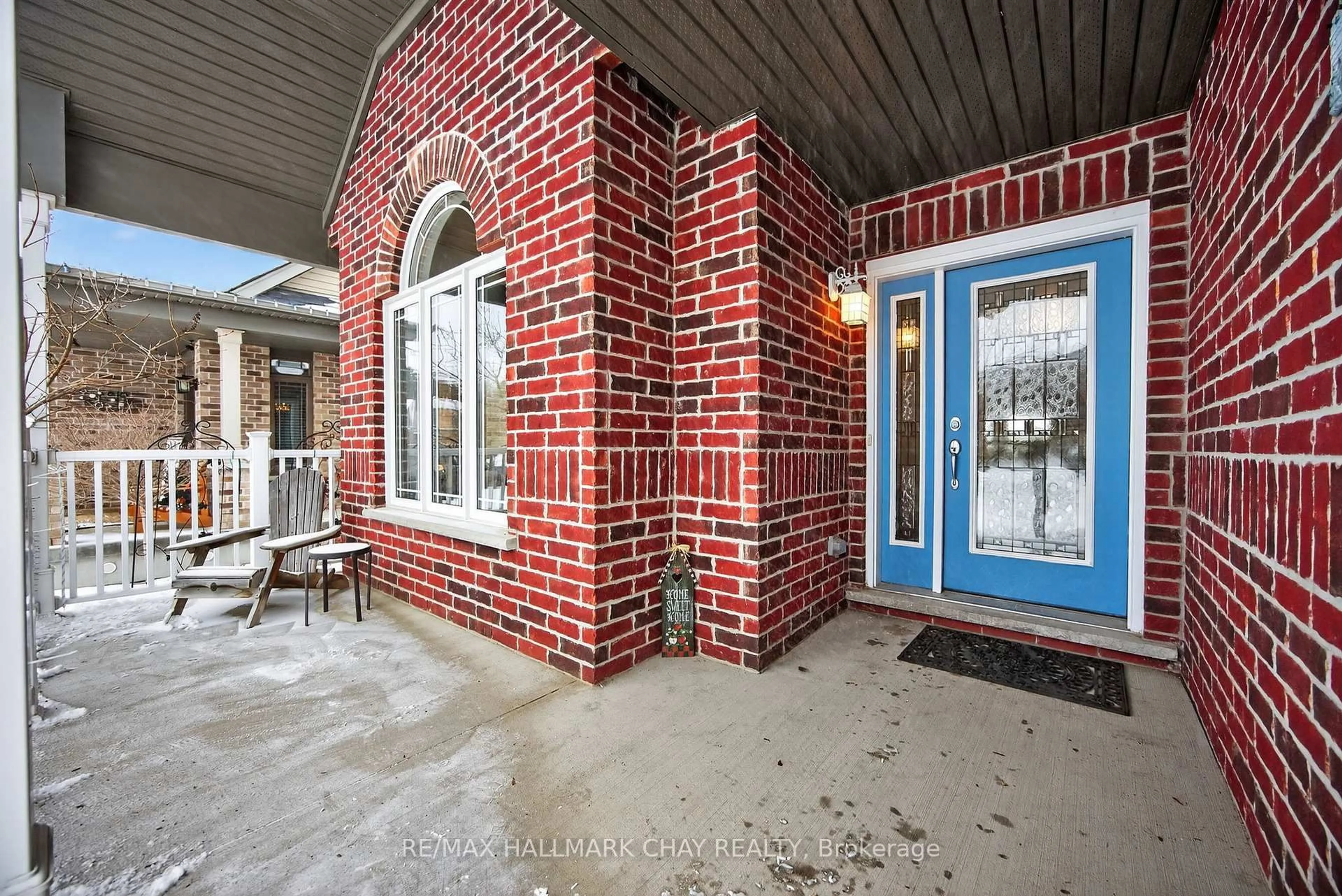 Home with brick exterior material, street for 60 Brownley Lane, Essa Ontario L3W 0P9