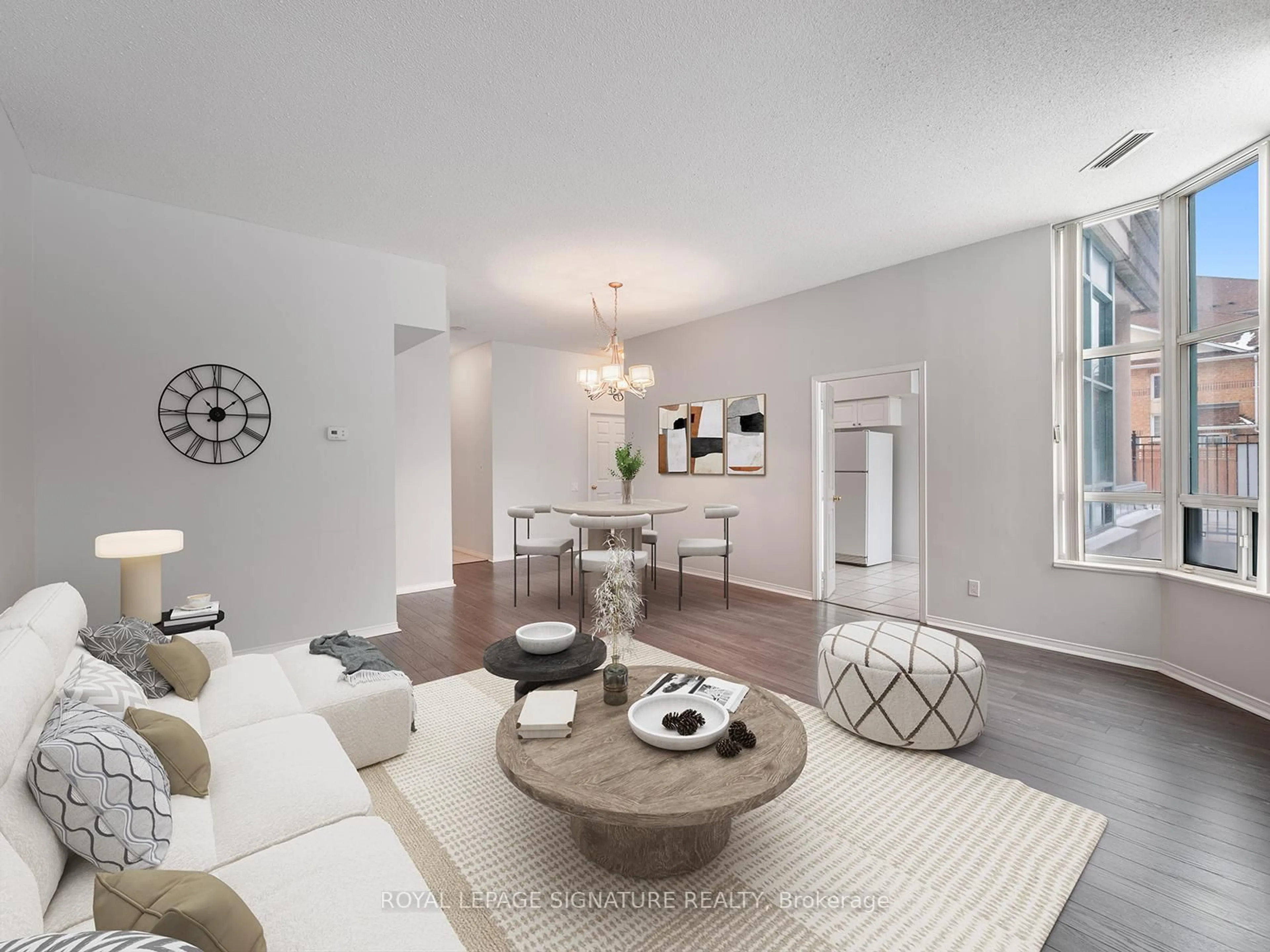 Living room with furniture, unknown for 5 Emerald Lane #102, Vaughan Ontario L4J 8P7