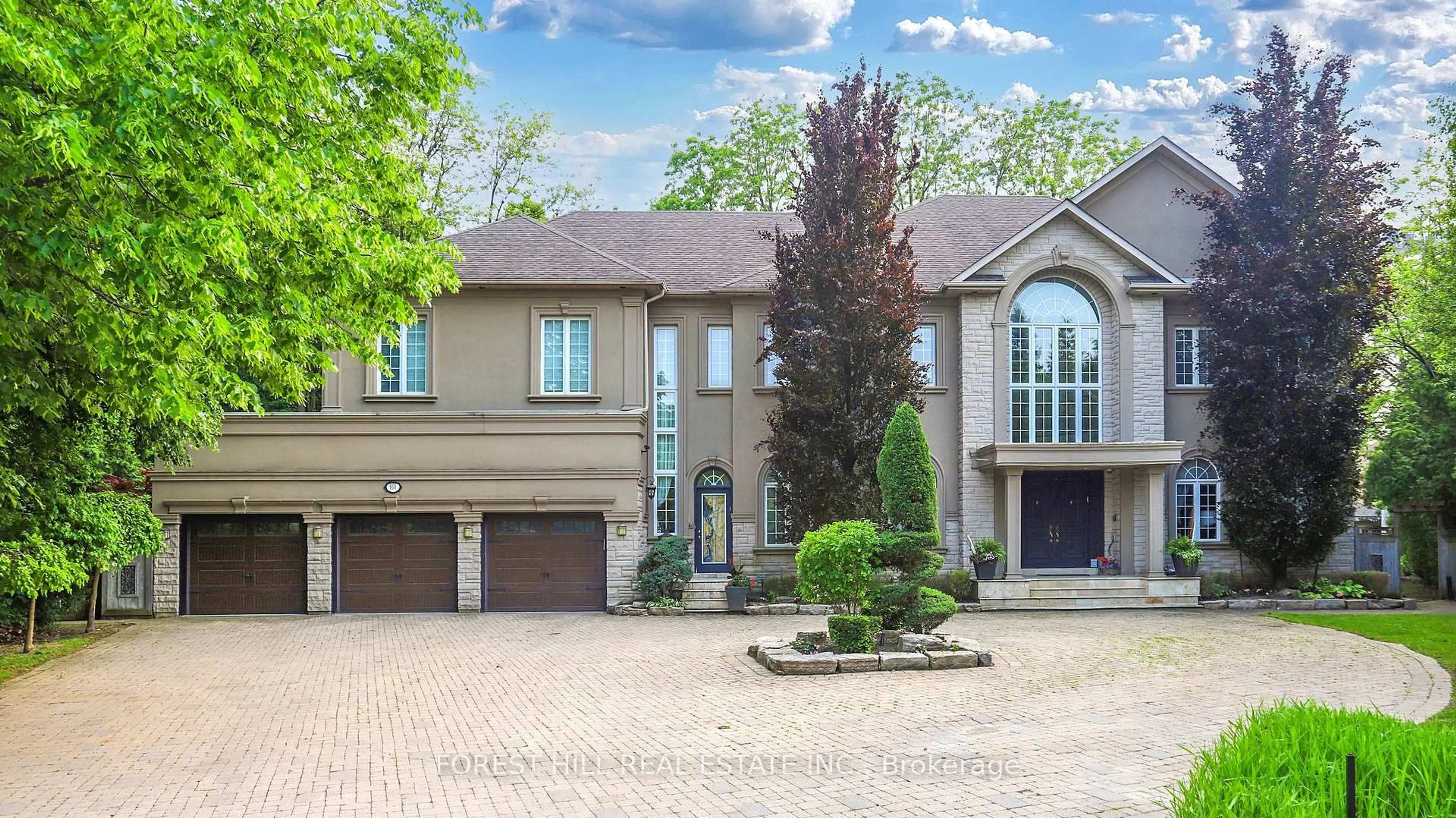 Home with brick exterior material, street for 161 Renaissance Crt, Vaughan Ontario L4J 7W4