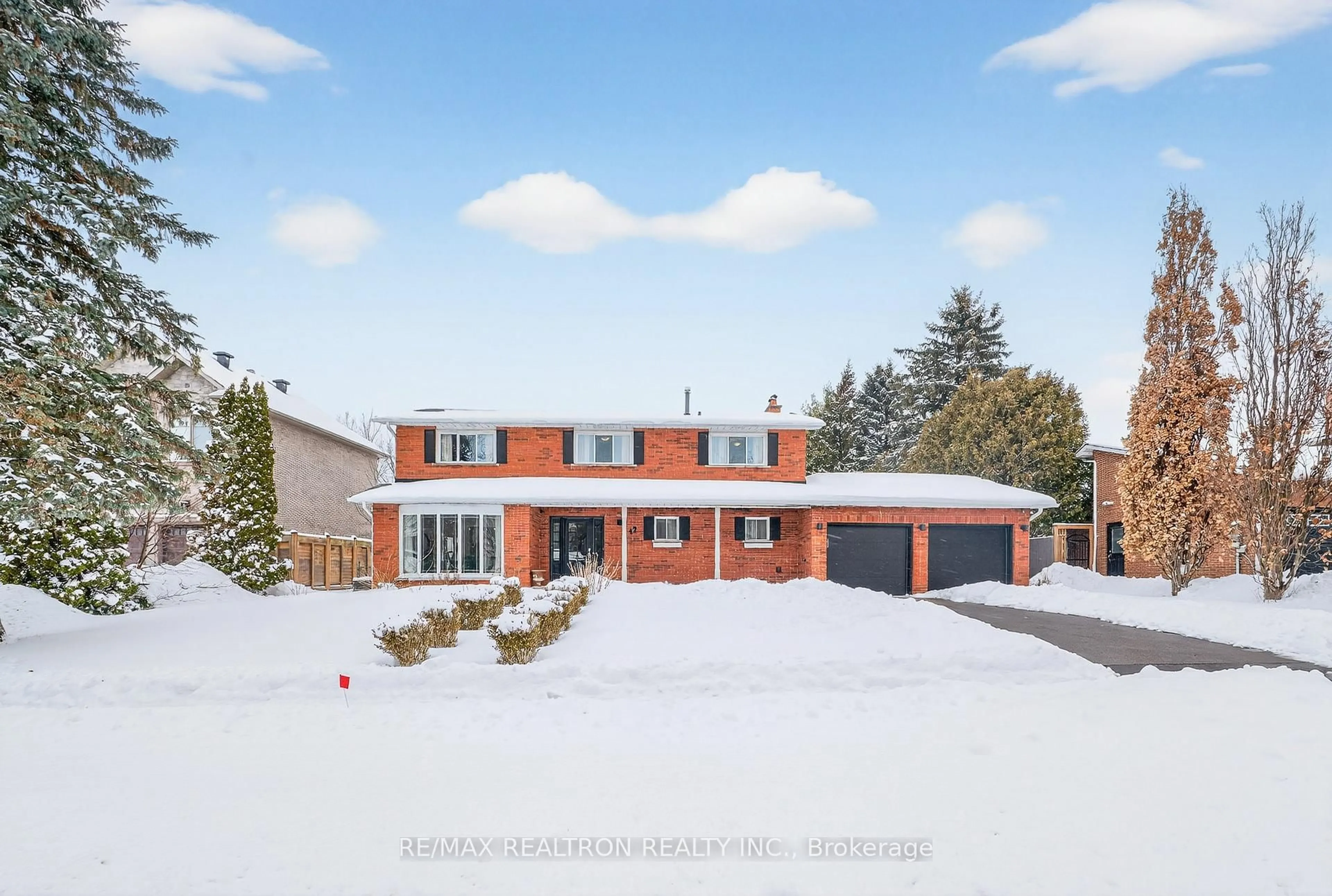 Home with brick exterior material, street for 42 Blackforest Dr, Richmond Hill Ontario L4E 2N6
