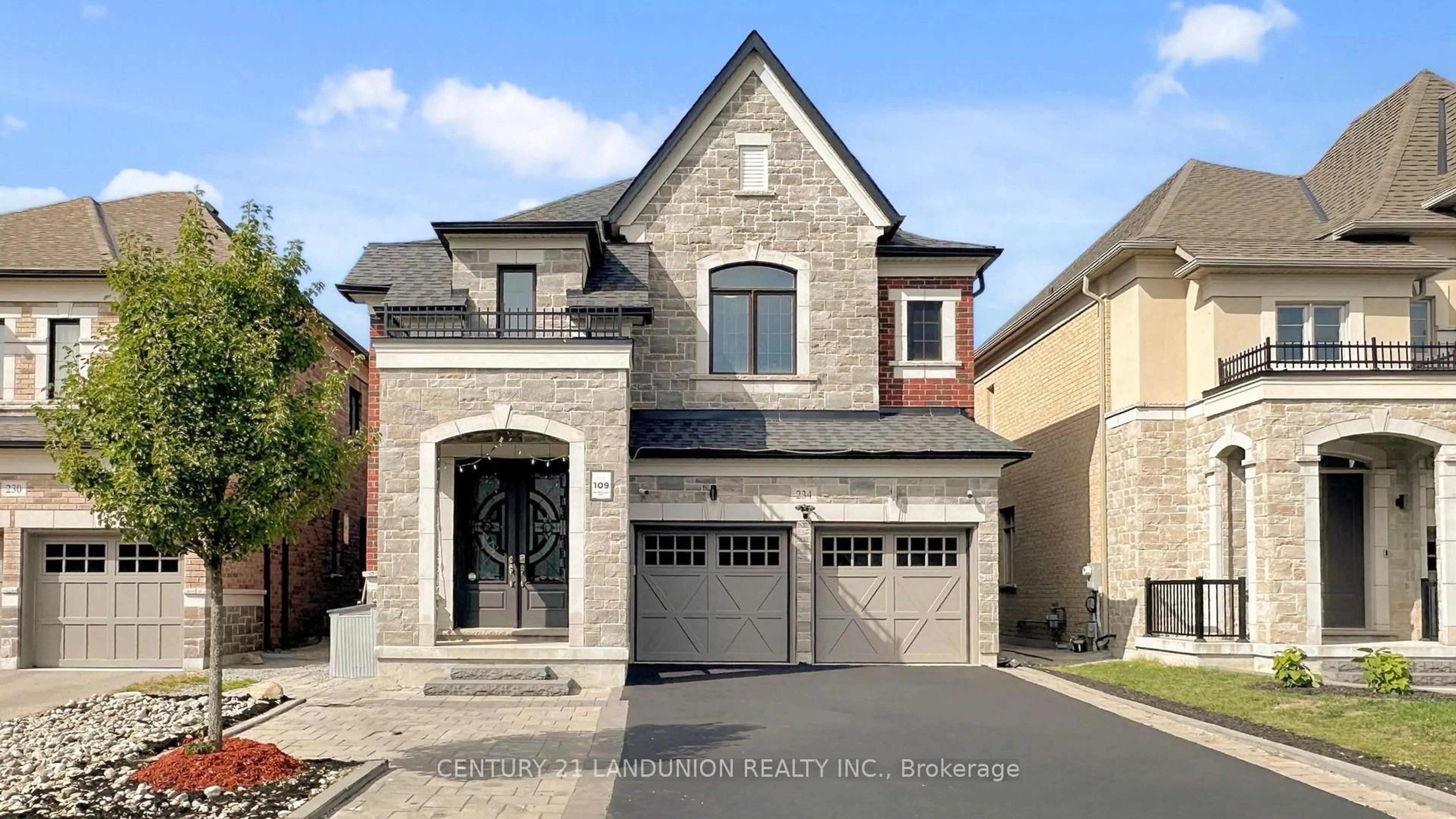 Home with brick exterior material, street for 234 Touch Gold Cres, Aurora Ontario L4G 3X5