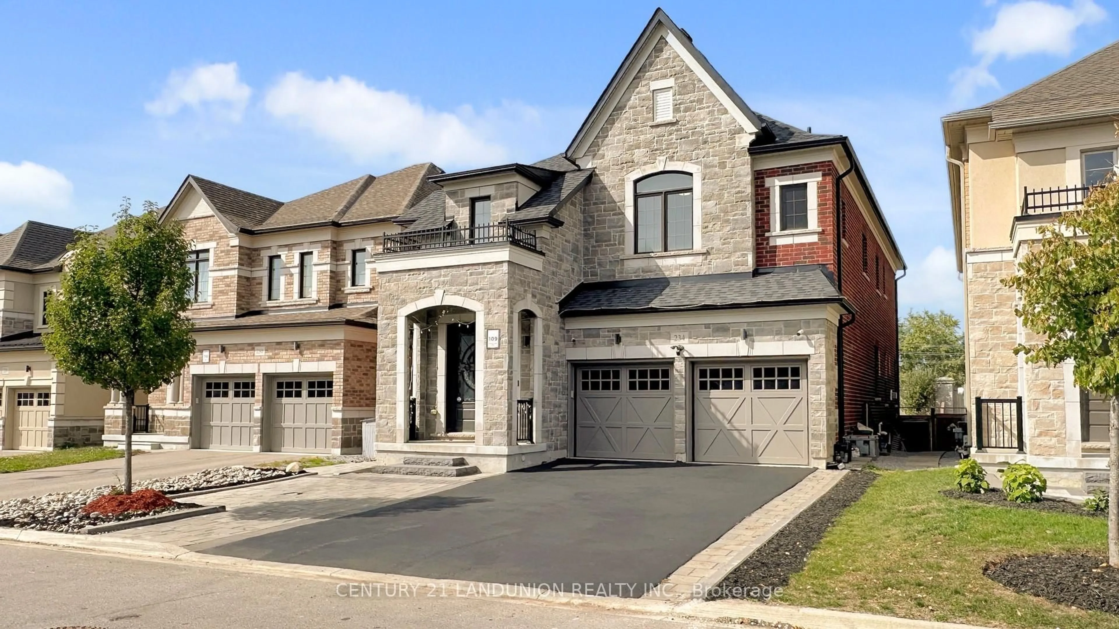 Home with brick exterior material, street for 234 Touch Gold Cres, Aurora Ontario L4G 3X5