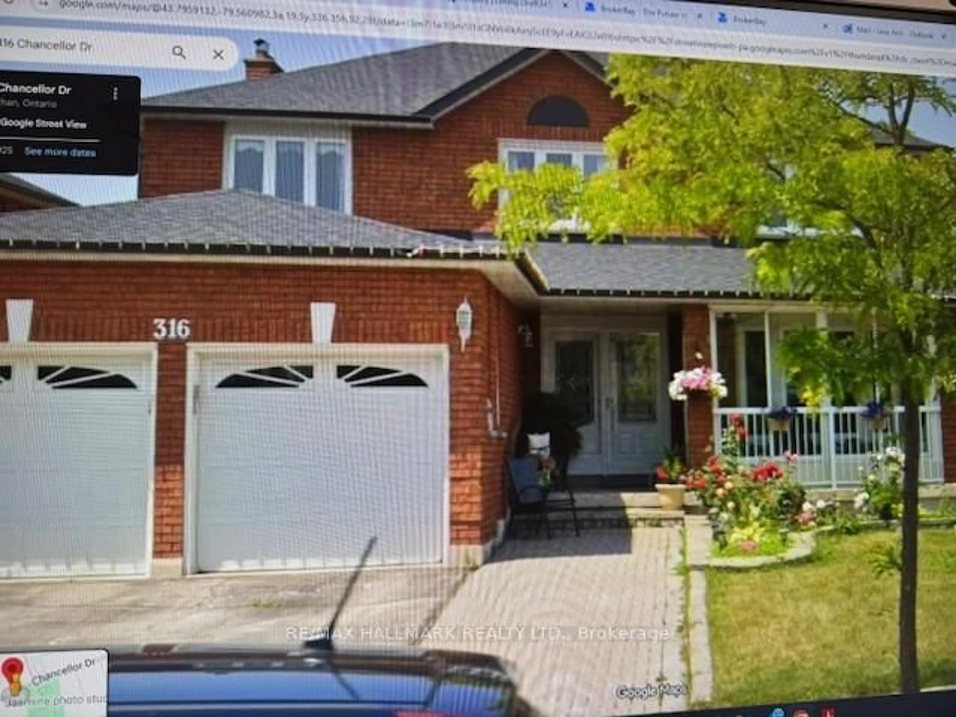 Home with brick exterior material, street for 316 Chancellor Dr, Vaughan Ontario L4L 7M1